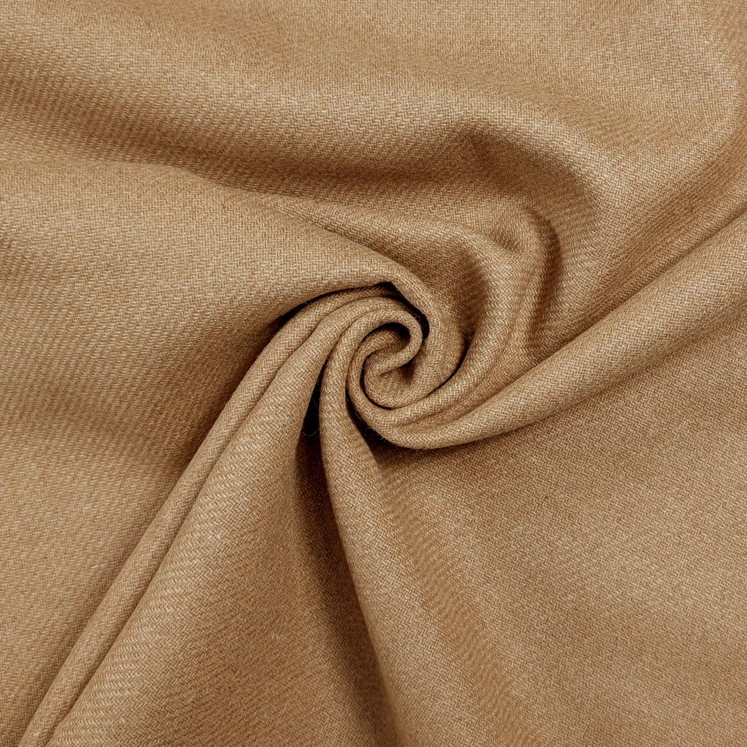 Cappotto Misto Lana Biscotto Tinta Unita Image