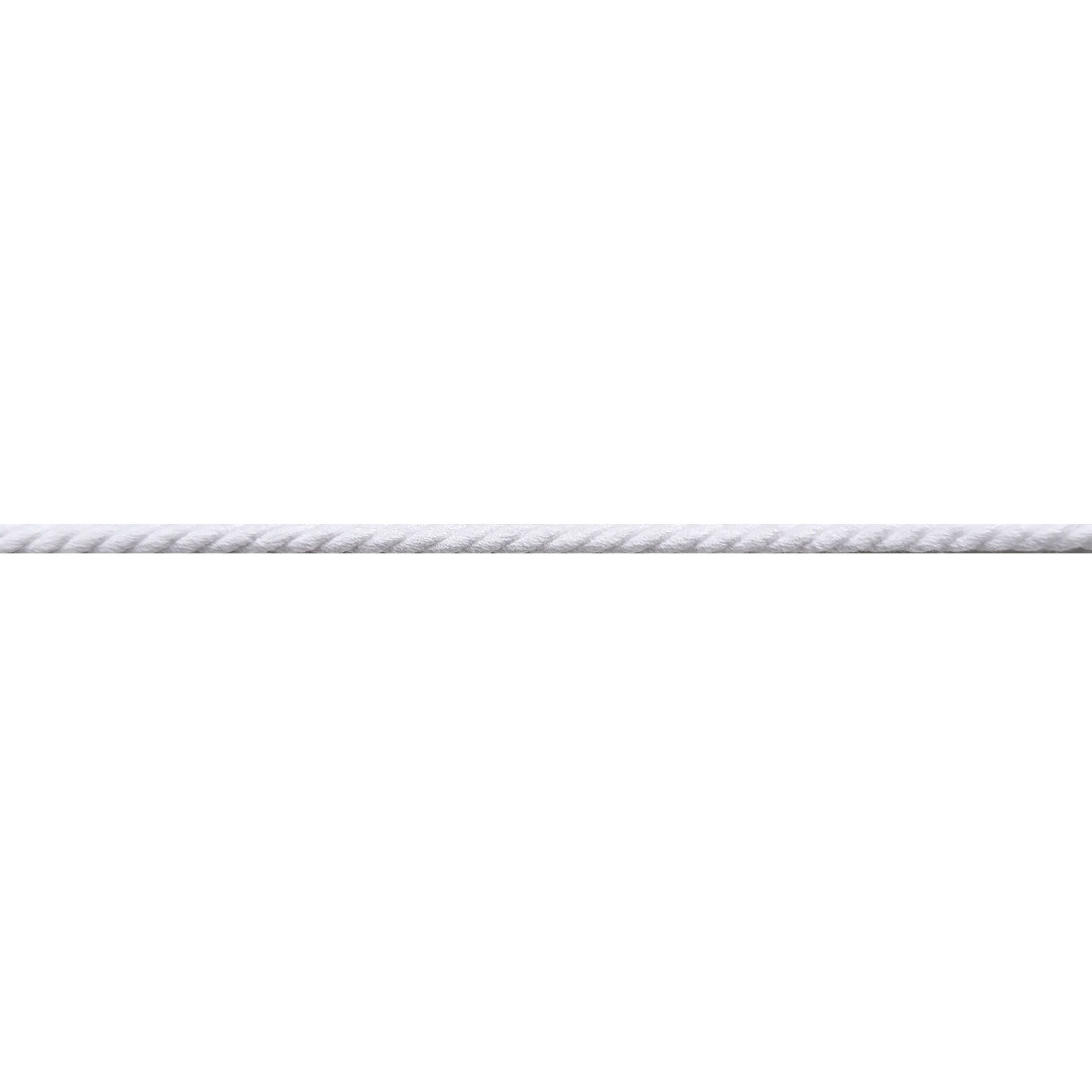 Cordoncino Bianco in Misto Cotone Image