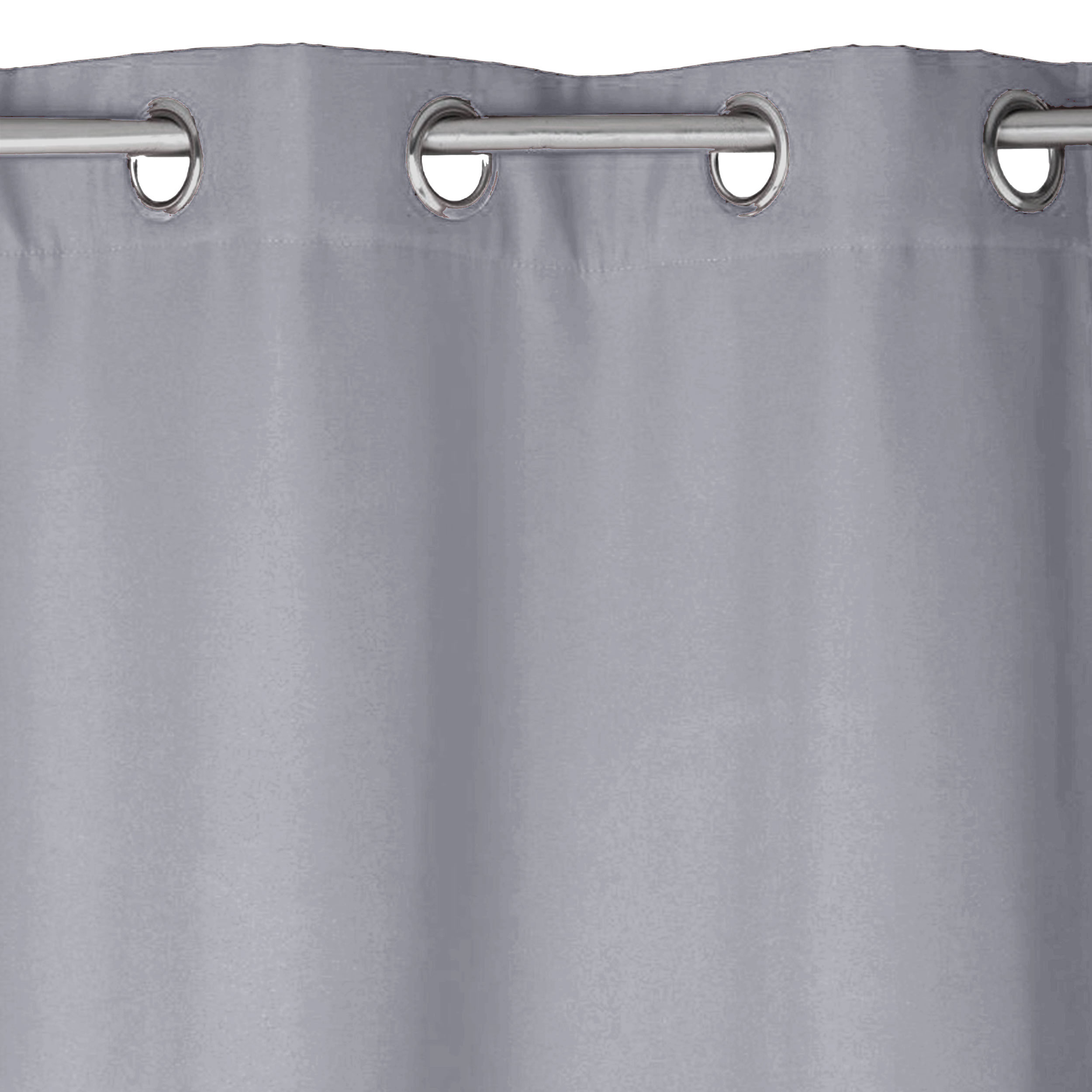 Tenda Confezionata Oscurante Tinta Unita Grigio