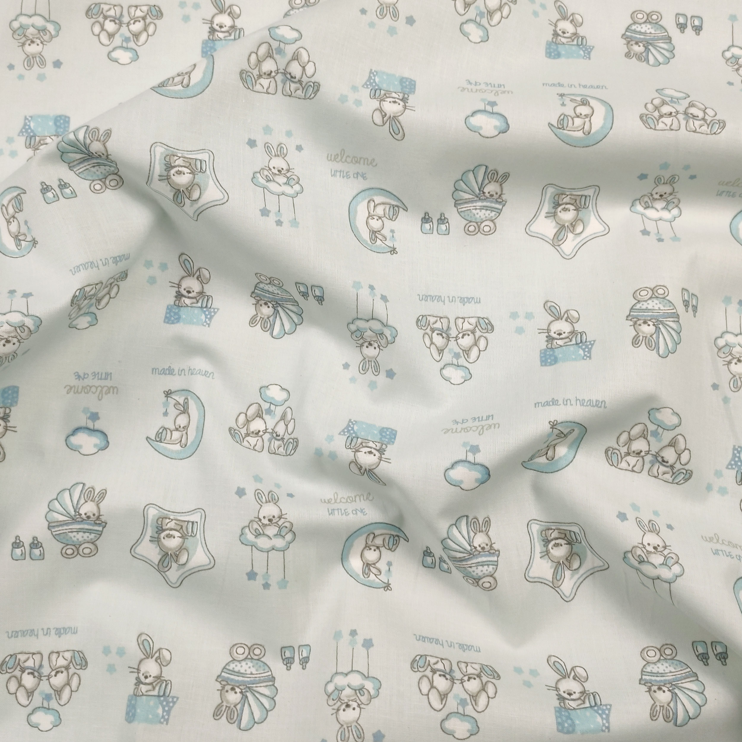 Cotone Baby Coniglietti