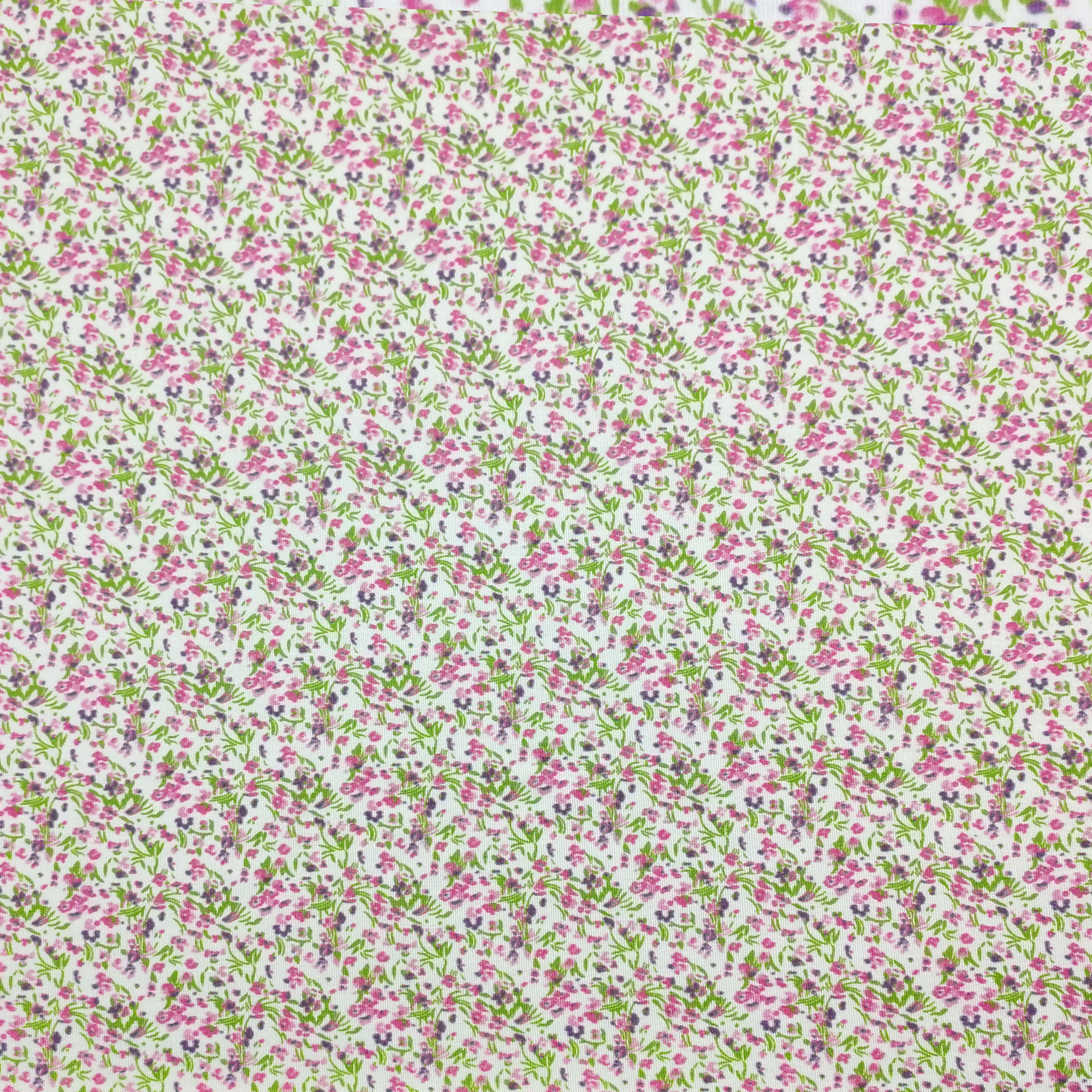 Maglina Bielastica Fiori Rosa e Viola