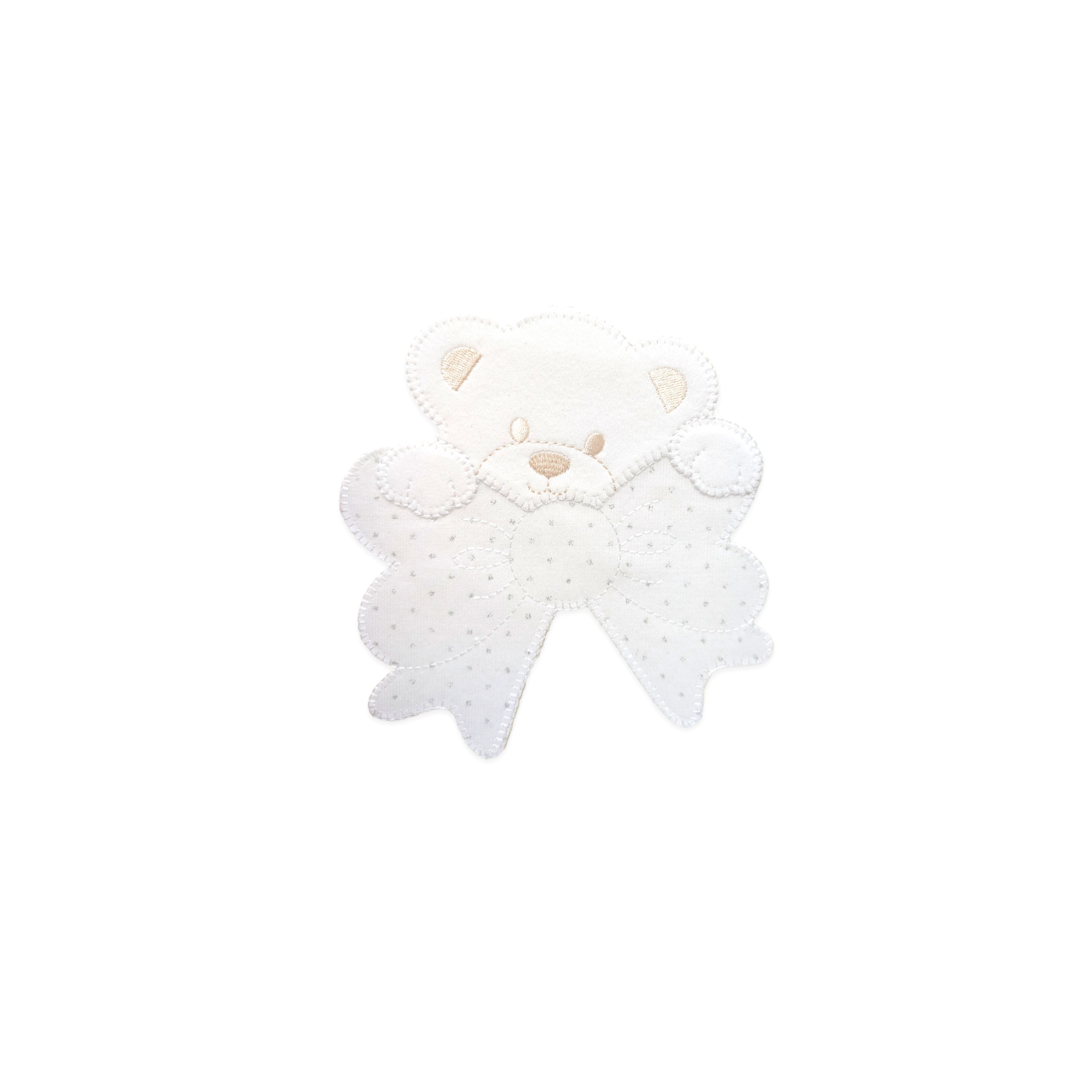 Applicazione Piccola Orsetto con Fiocco Strass Image
