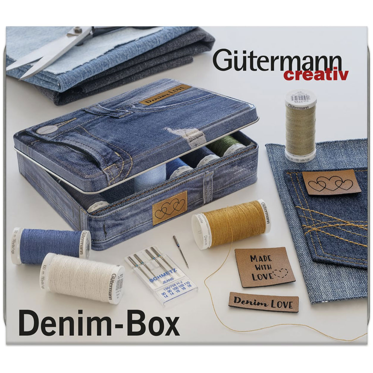 12 bobine denim gutermann