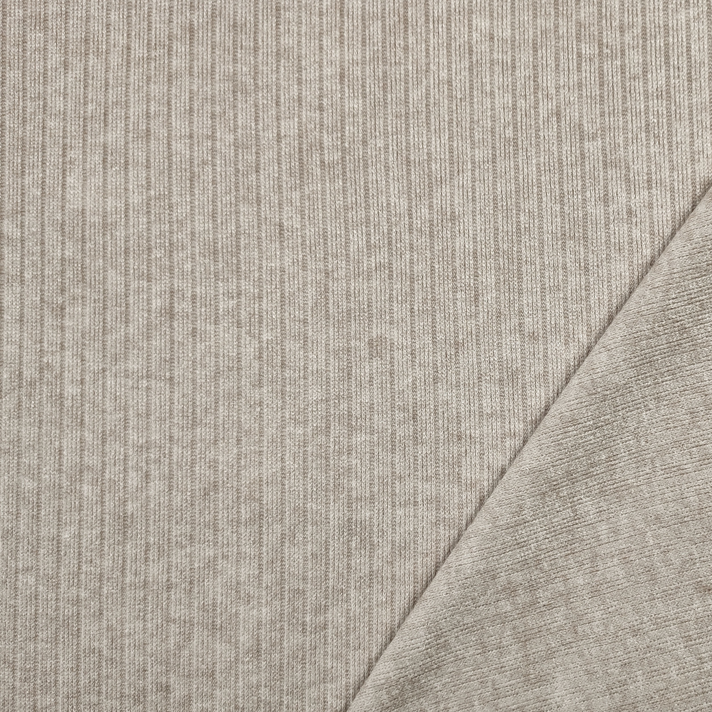 Maglina Mano Cachemire Canettata Beige Melange