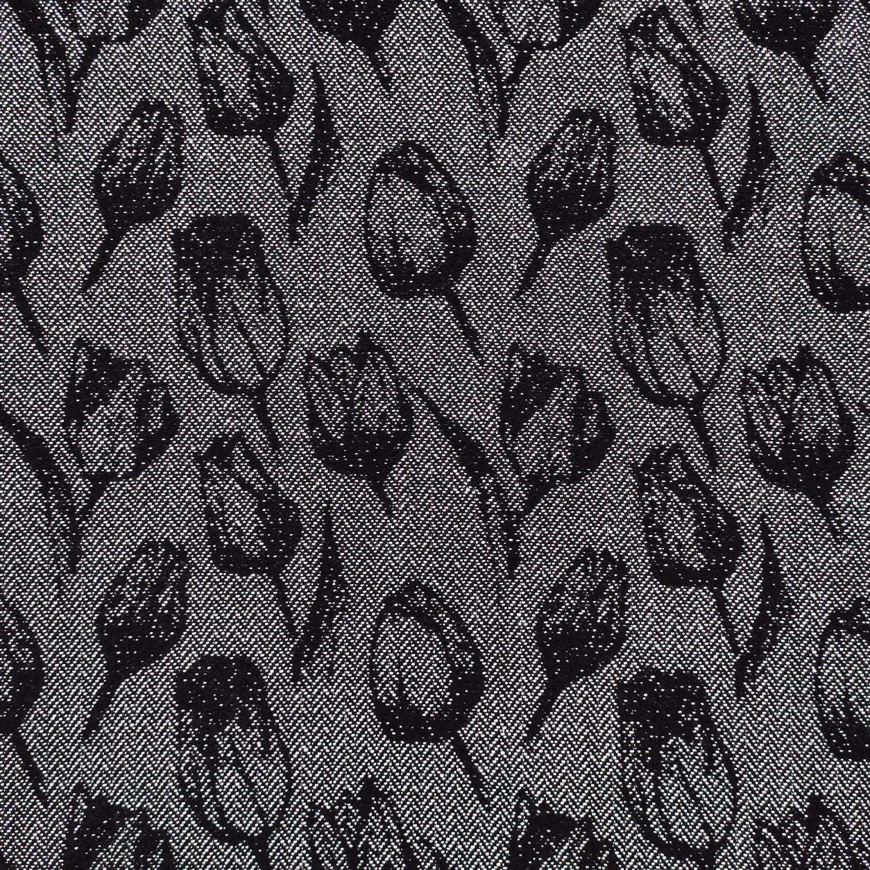 pesante-tessuto-per-cappotto-tulipano-nero-sfondo-grigio