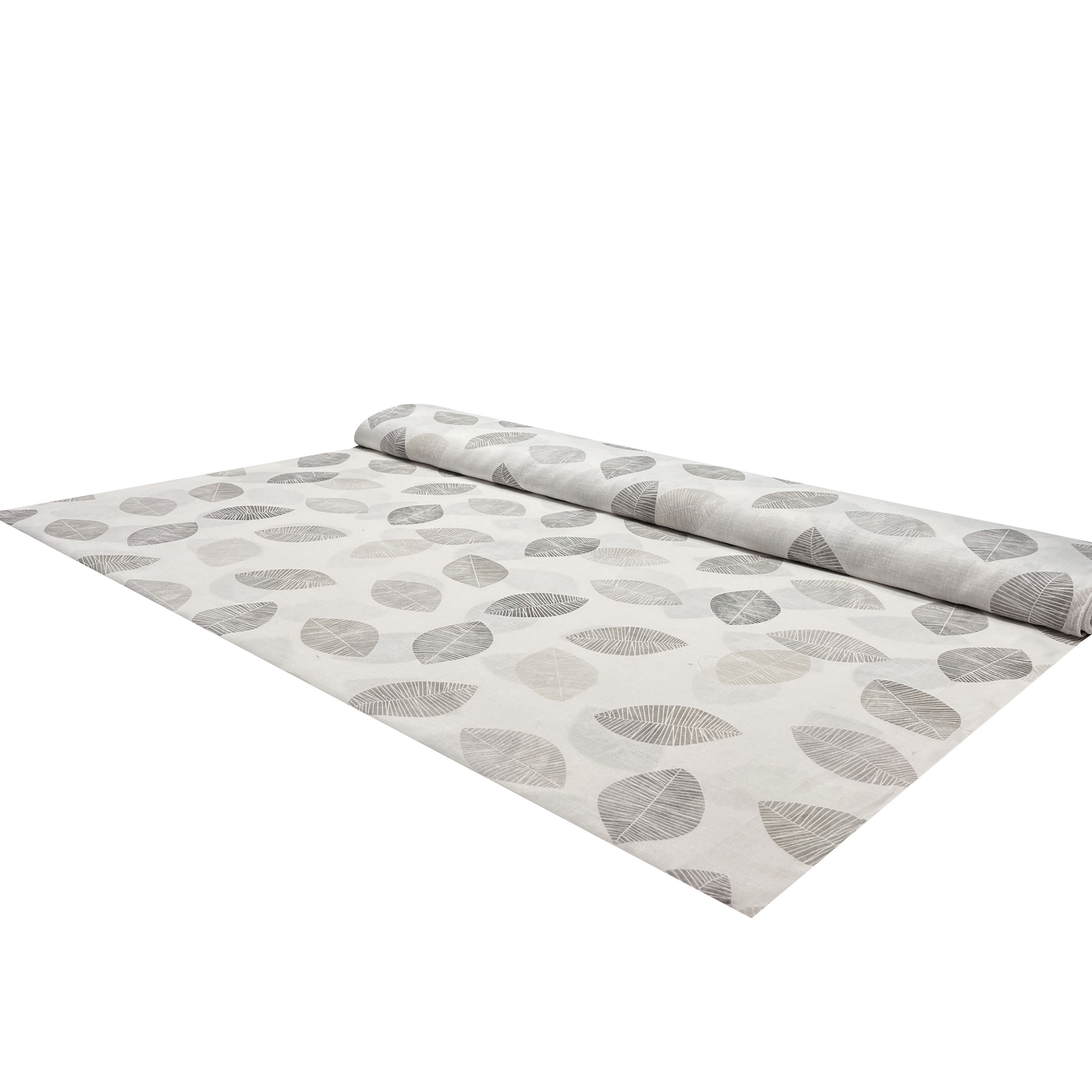 Tenda Fantasia Foglie Grigio Image