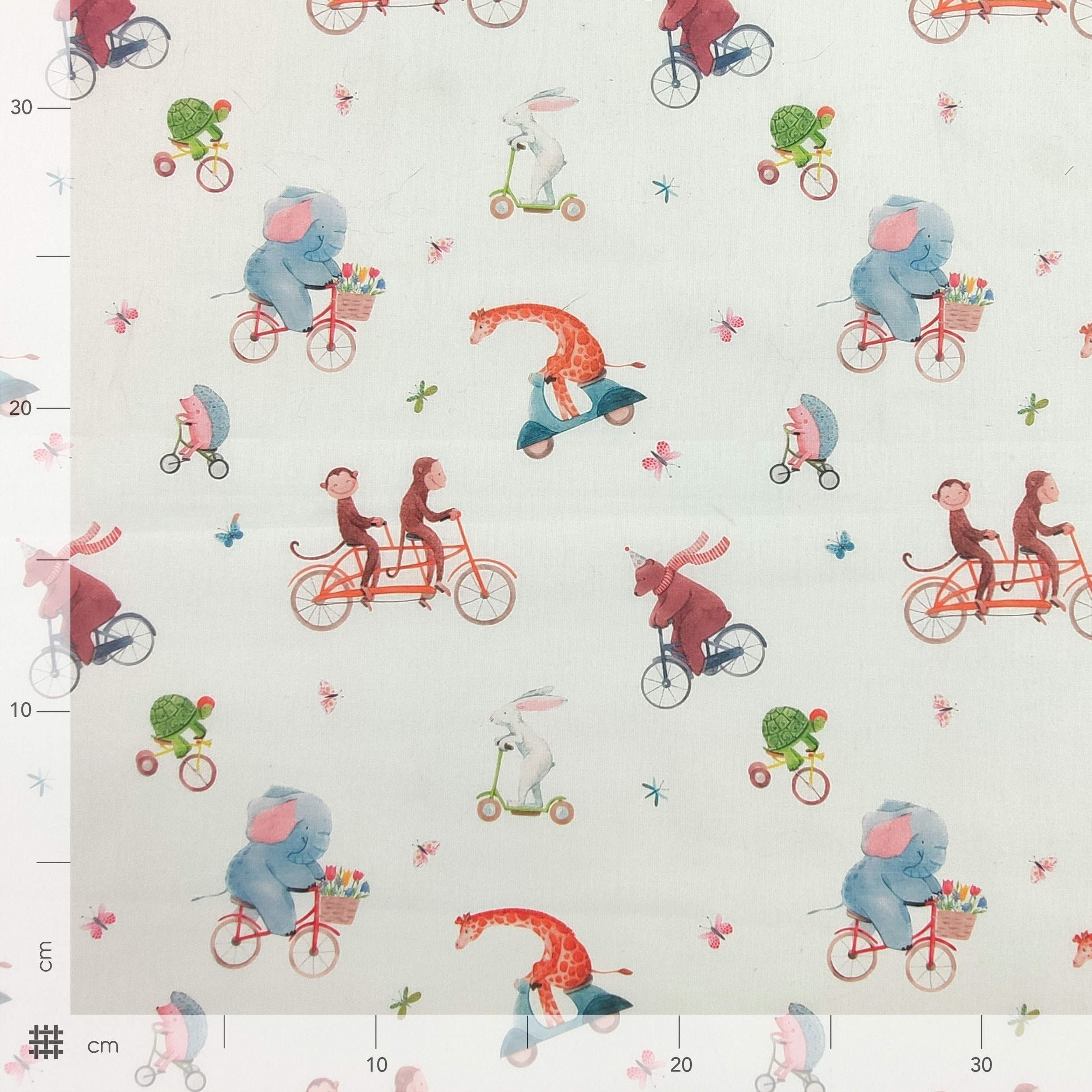 Cotone Animali in Bicicletta