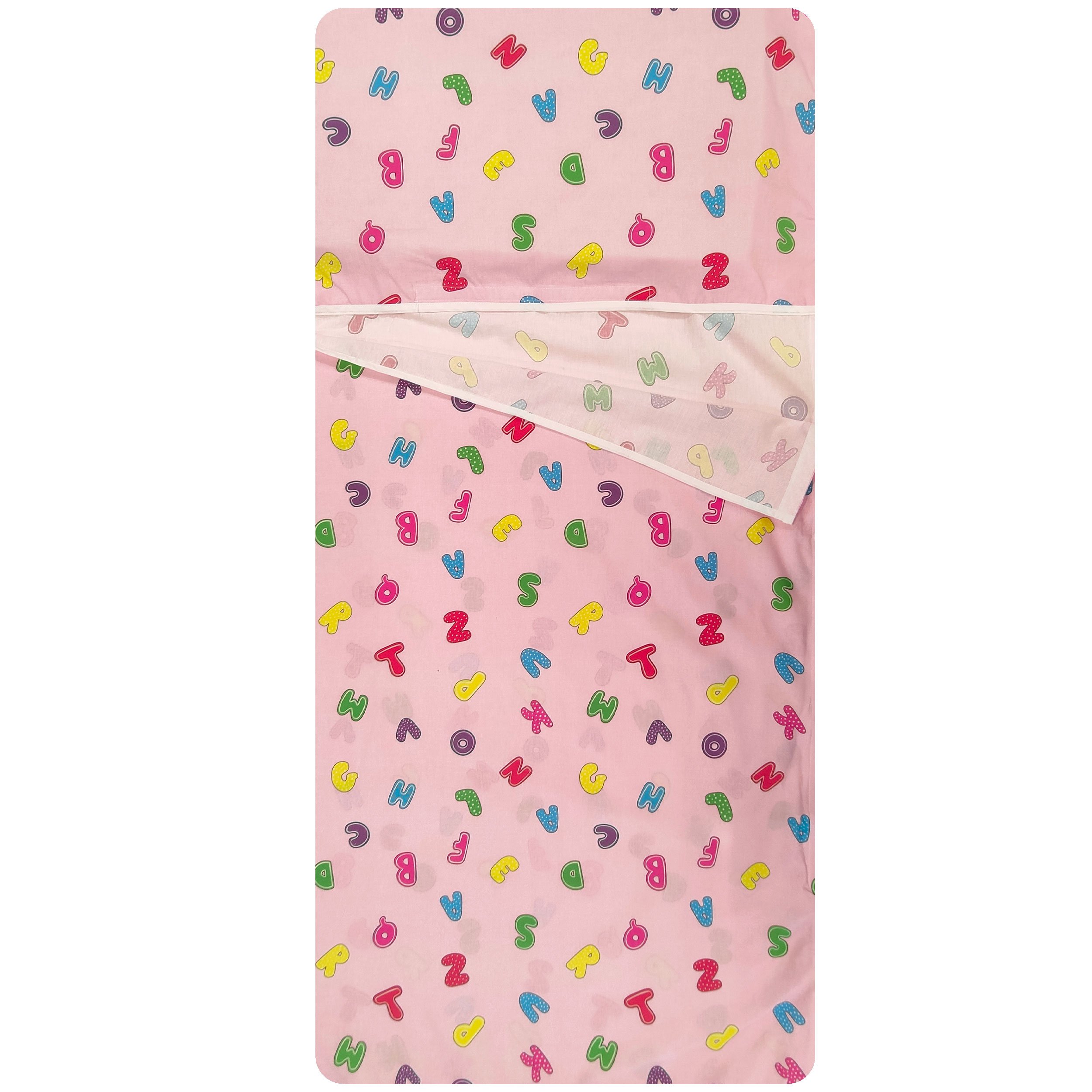 Sacco Nanna Estivo Alfabeto Sfondo Rosa