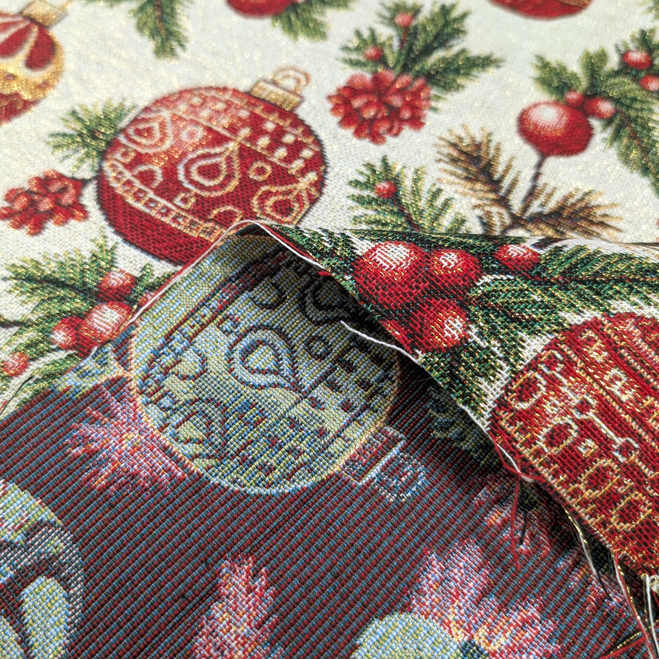 Gobelin Palline di Natale Lurex Image
