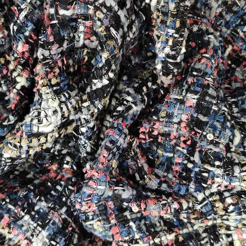 Chanel fantasia blu mosso