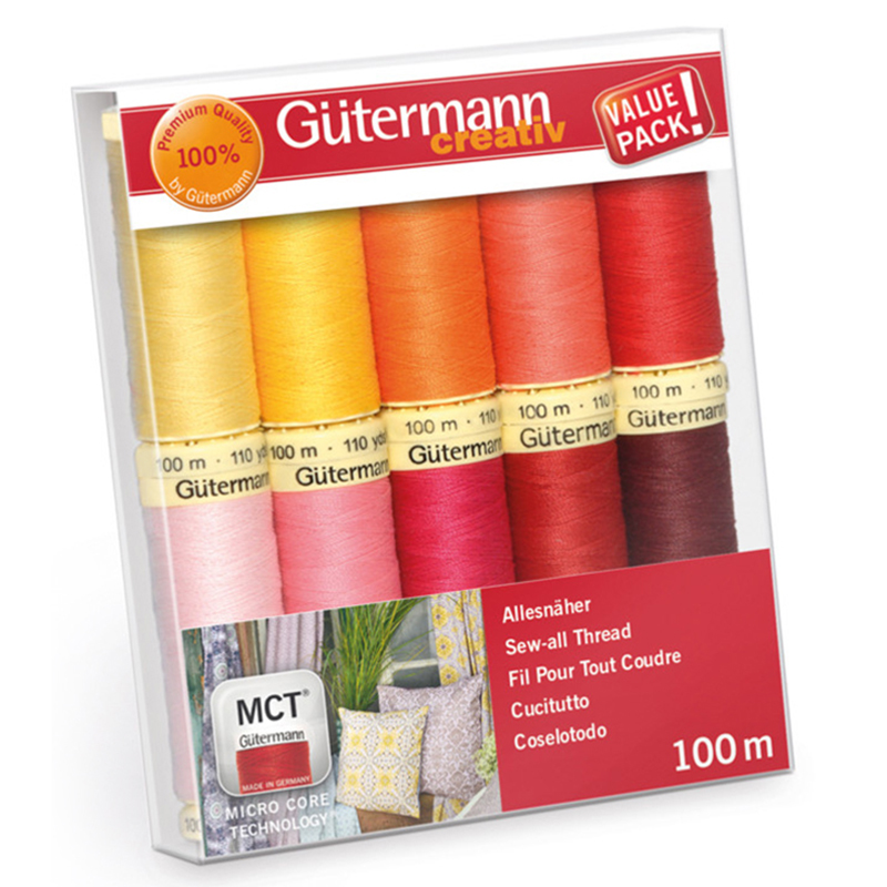 Gutermann Cucitutto Creative Toni Caldi 10 Bobine