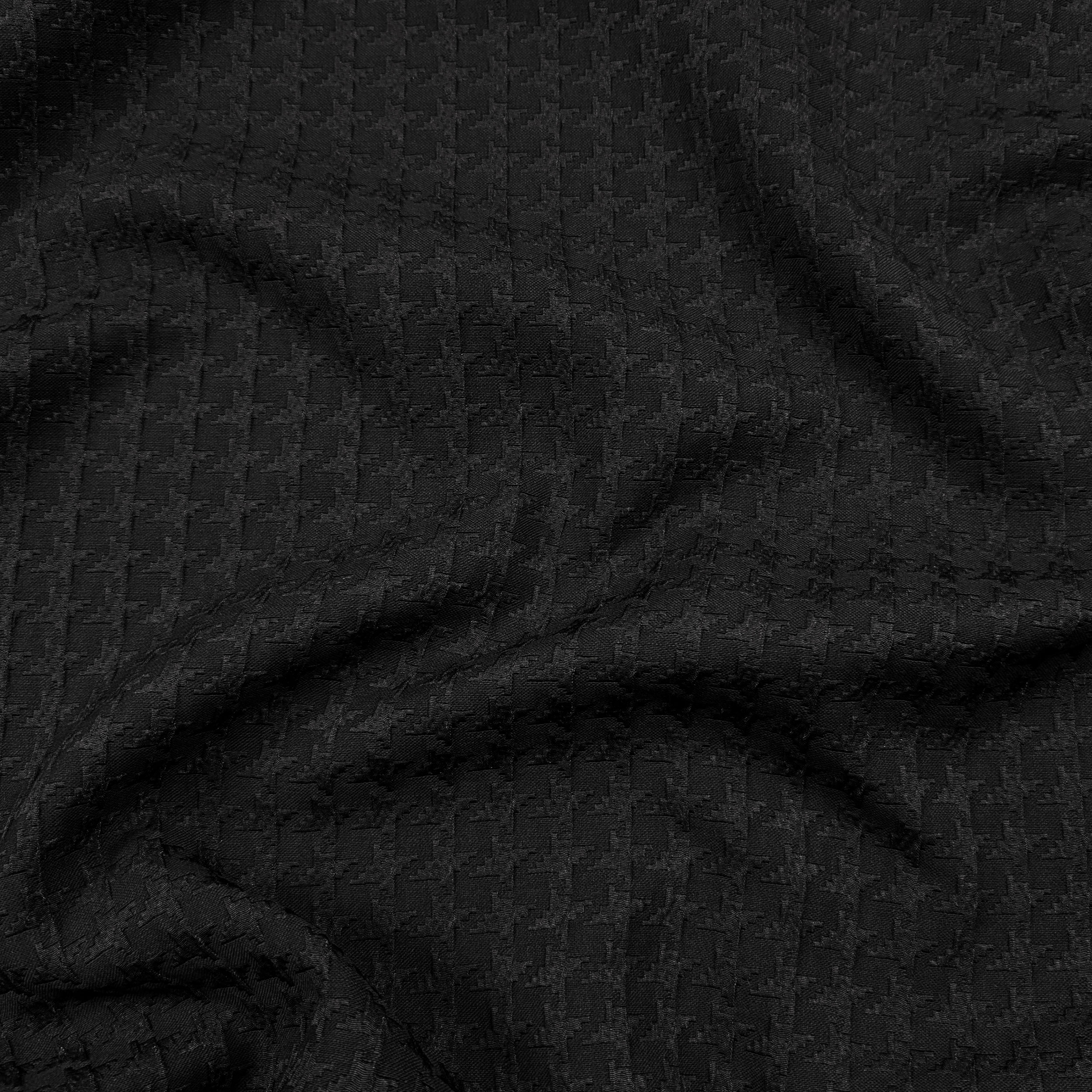 Jacquard Pied de Poule Nero Image
