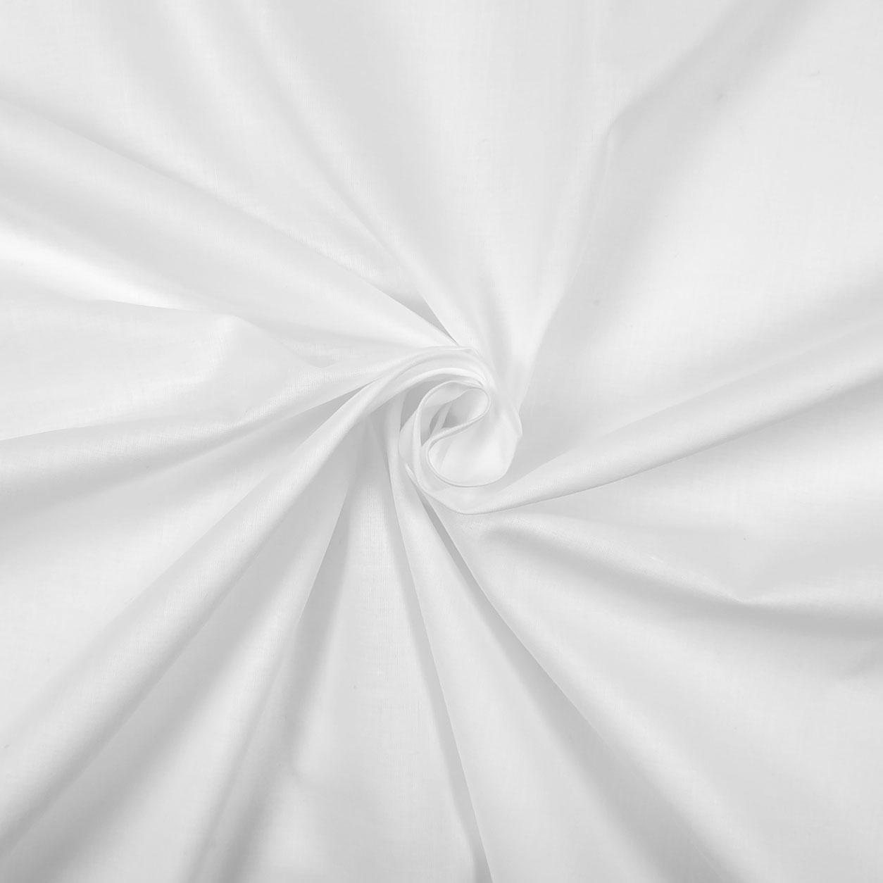 Mussola Bianca di Cotone H 150 cm