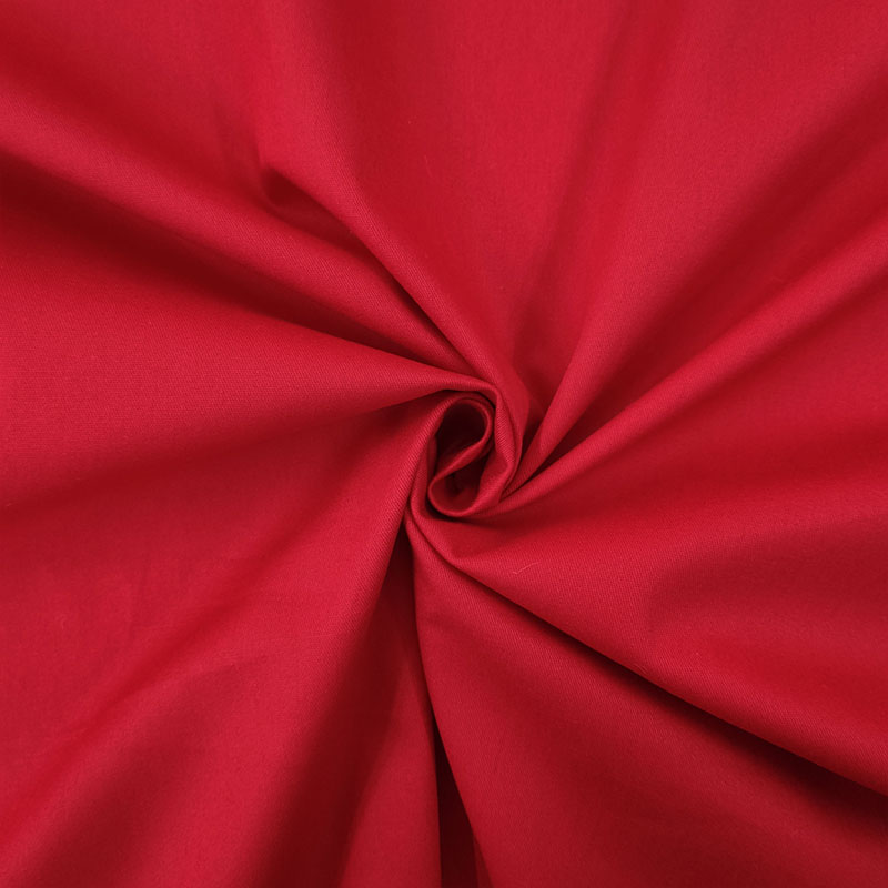 Gabardine di Cotone Rosso 