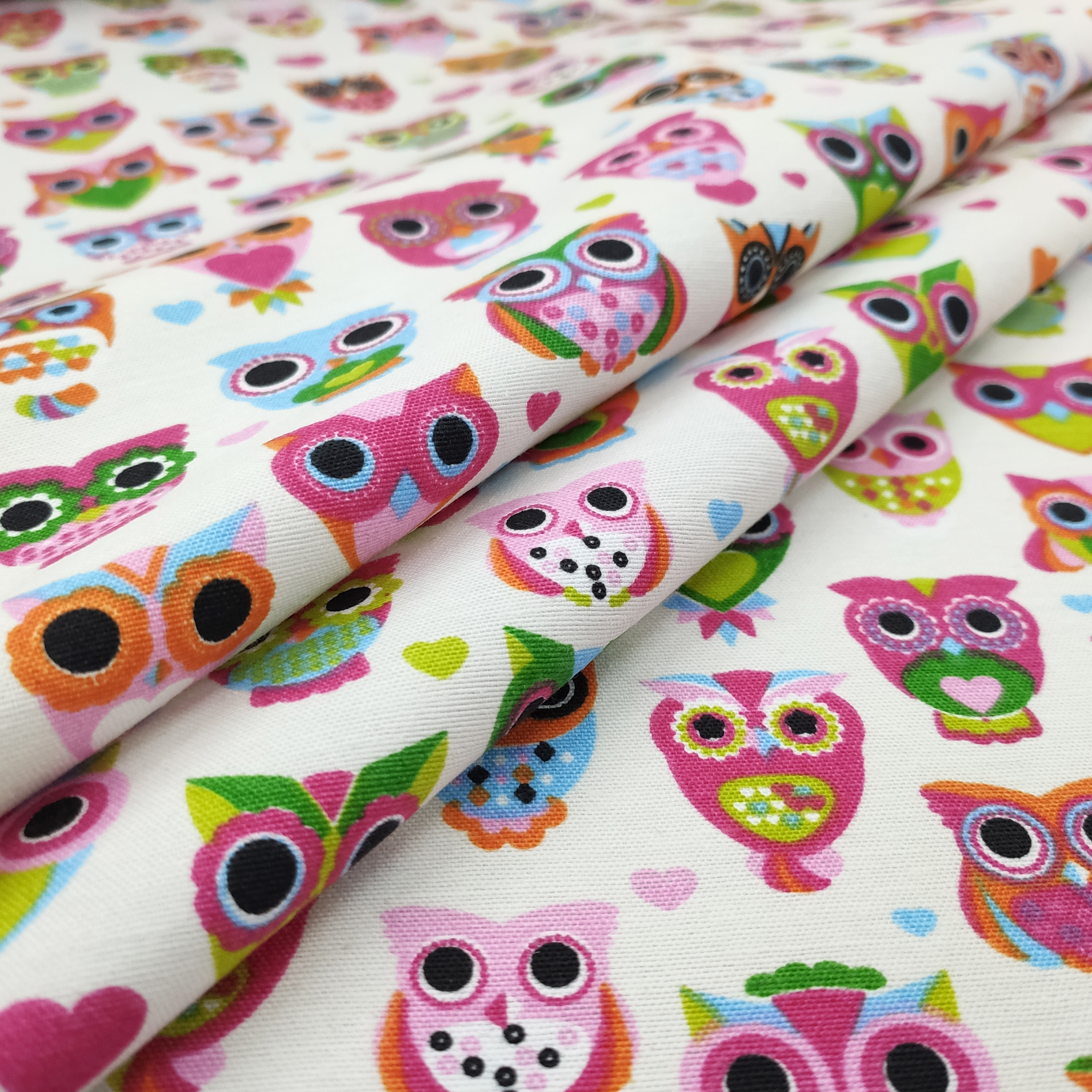 Gufetti colorati in misto cotone