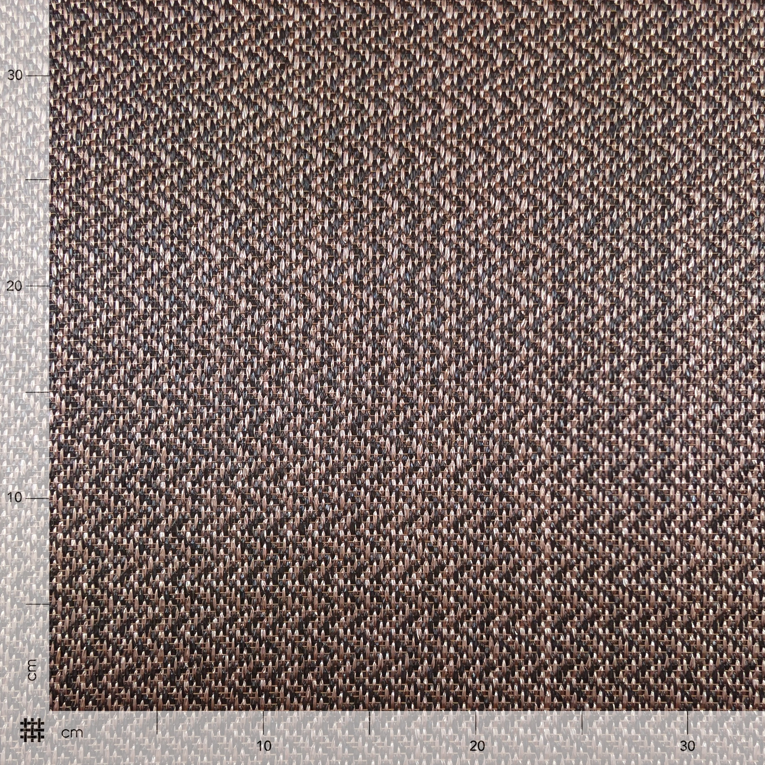 Passatoia da Cucina Marrone Zig Zag Scuro Image