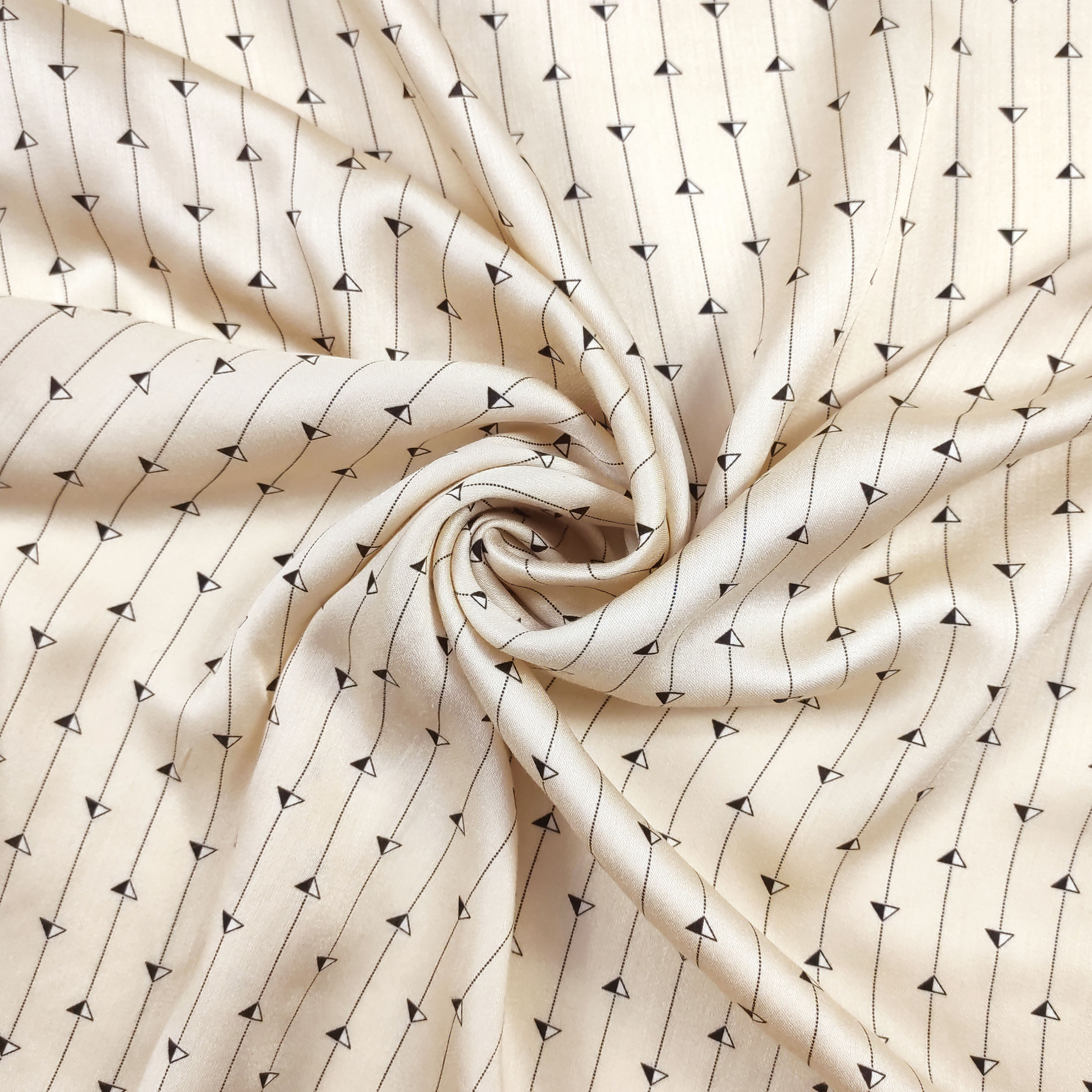 Rasatello Fantasia Moda Cotone e Seta