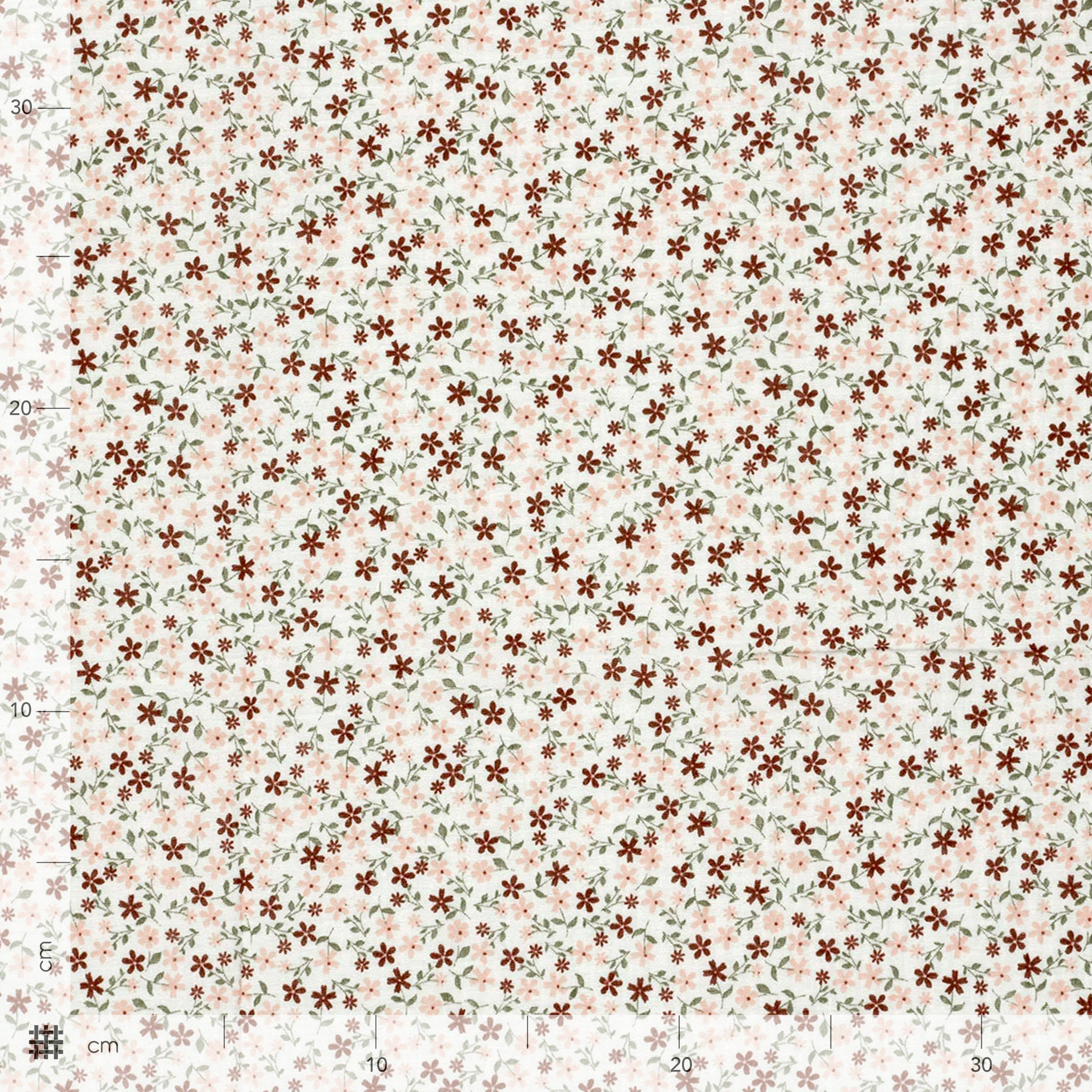 Mussola Cotone Mini Margherite Image