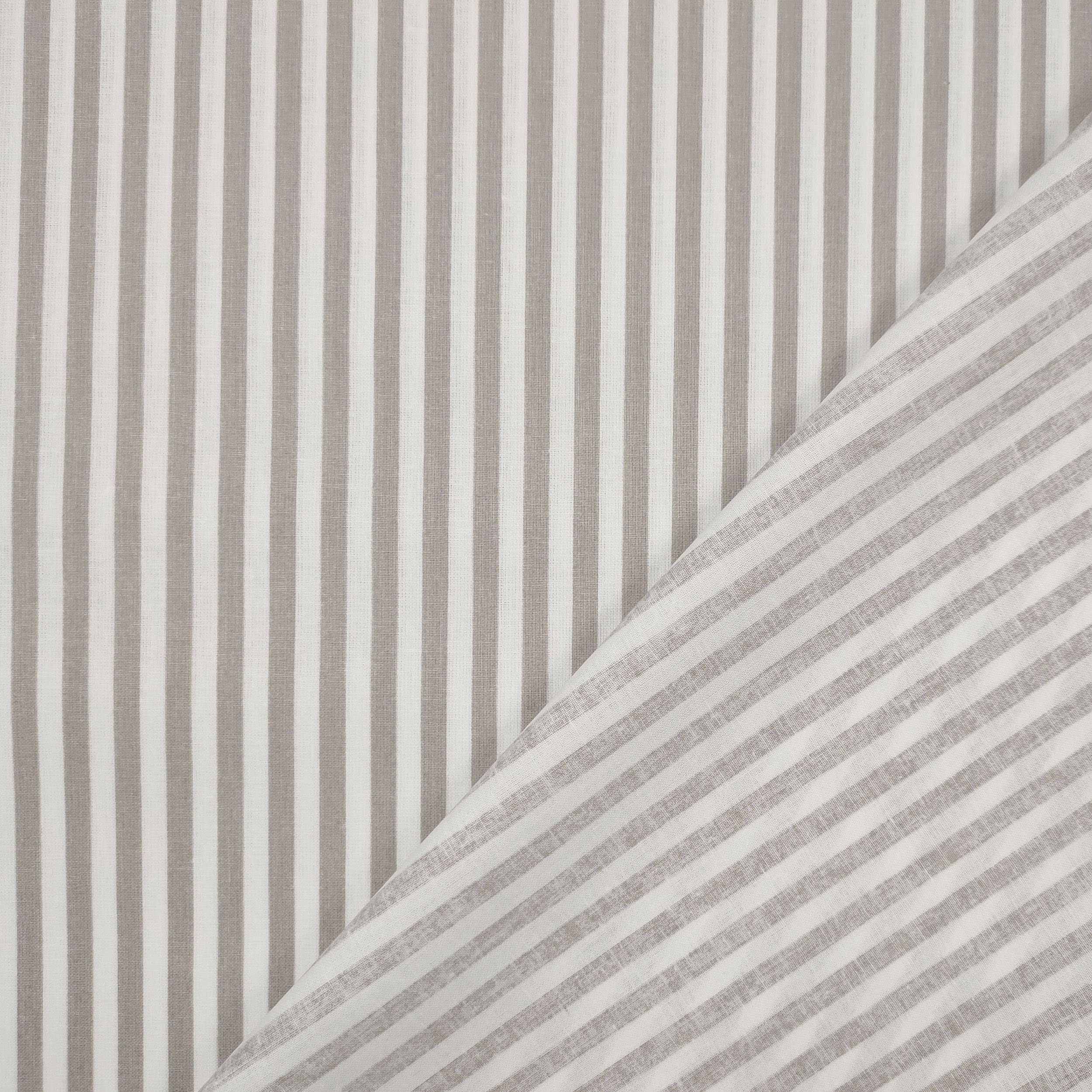 Tessuto Cotone Righe Colorate Sfondo Bianco Image