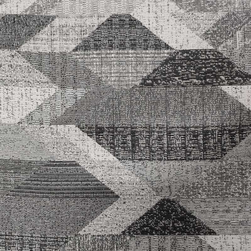 Tessuto Arredo Geometria Nero
