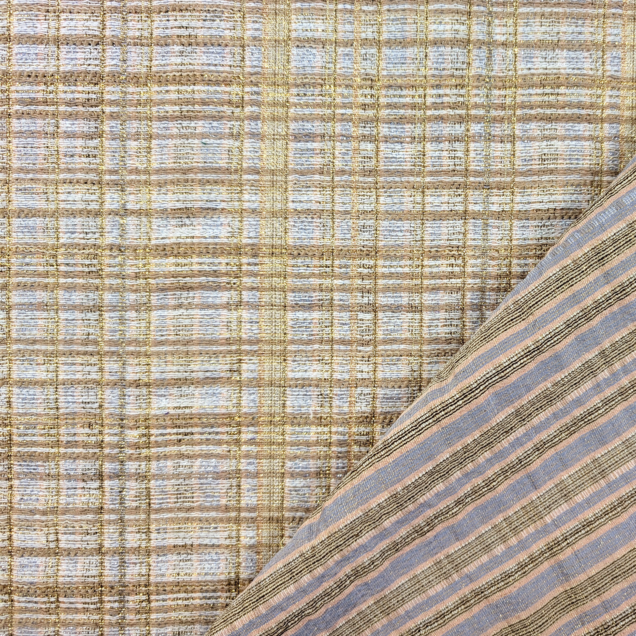 Jacquard Alta Moda Setato Lurex Oro Image