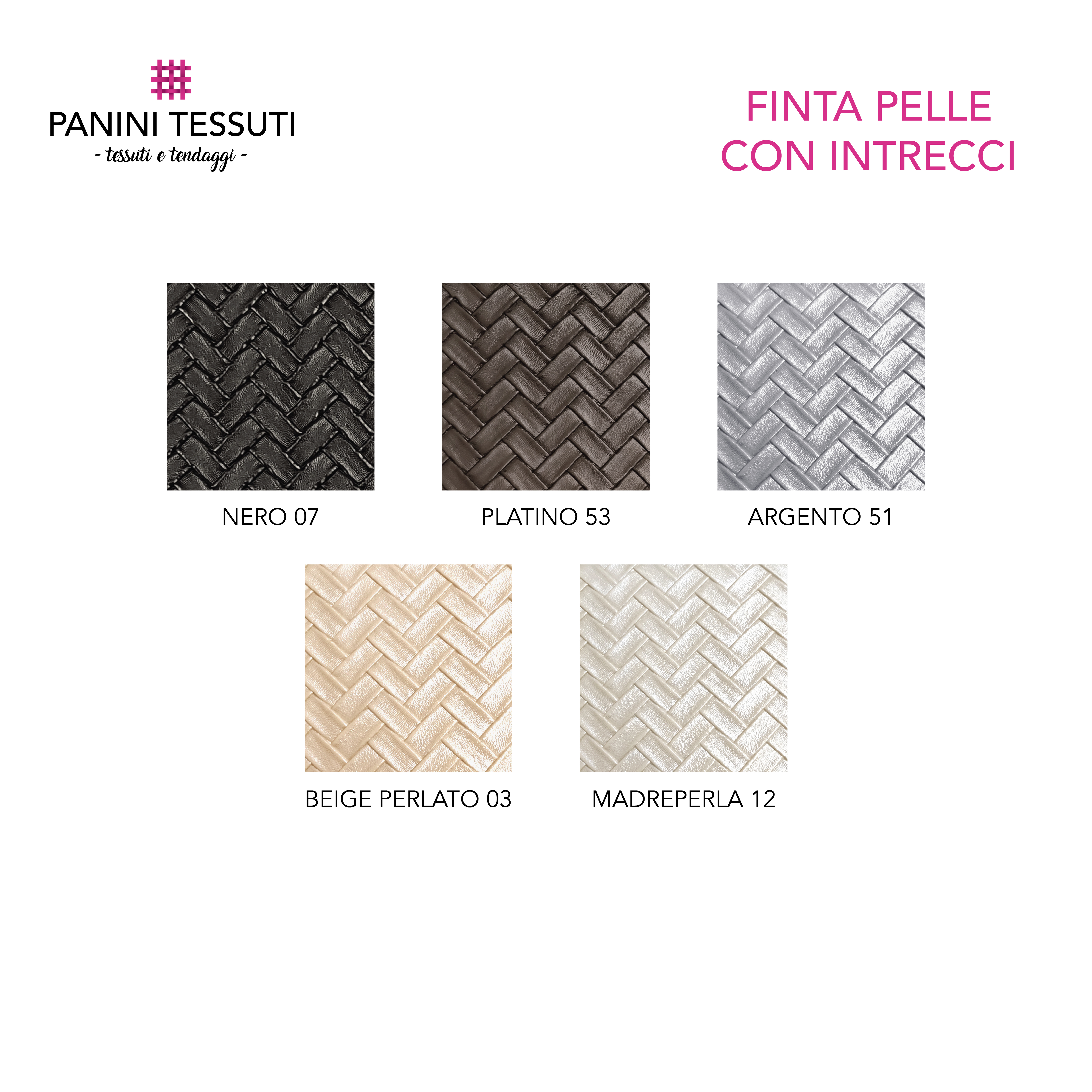 Finta Pelle con Intrecci Image