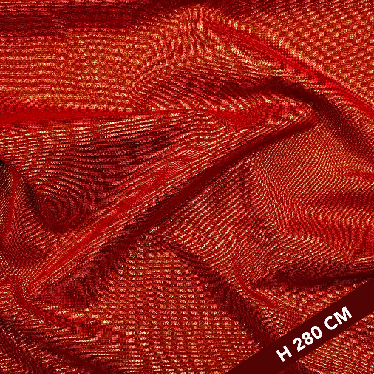 Panama Arredamento Lurex Rosso Image