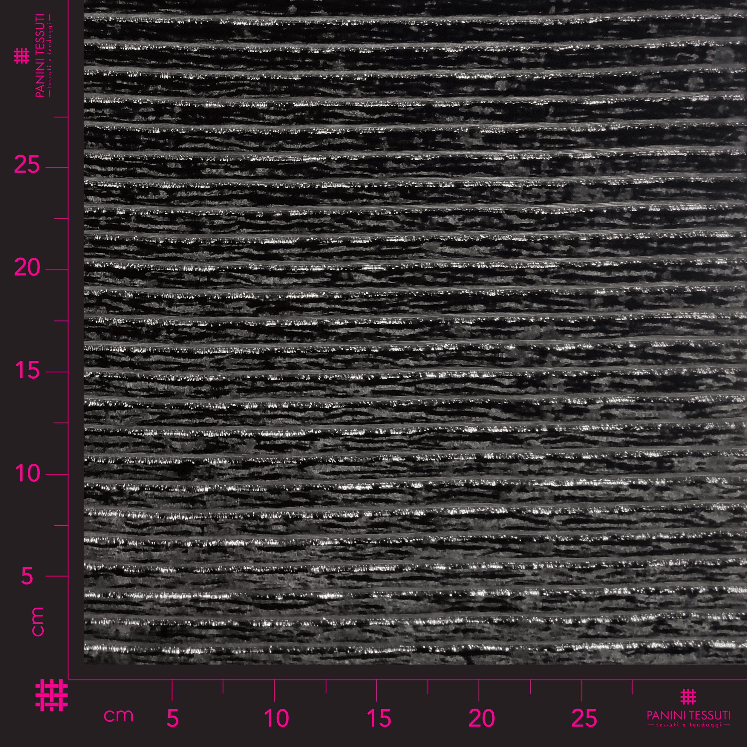 vellutina-a-righe-lurex-sfondo-nero