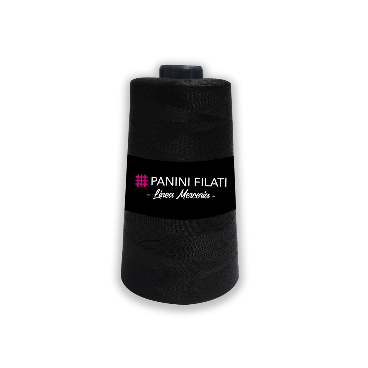 Filo Da Cucire Nero 100% Cotone N. 50 - 300 Yds (274 Metri) - Confezione Con 3 Rocchetti - Foto 9