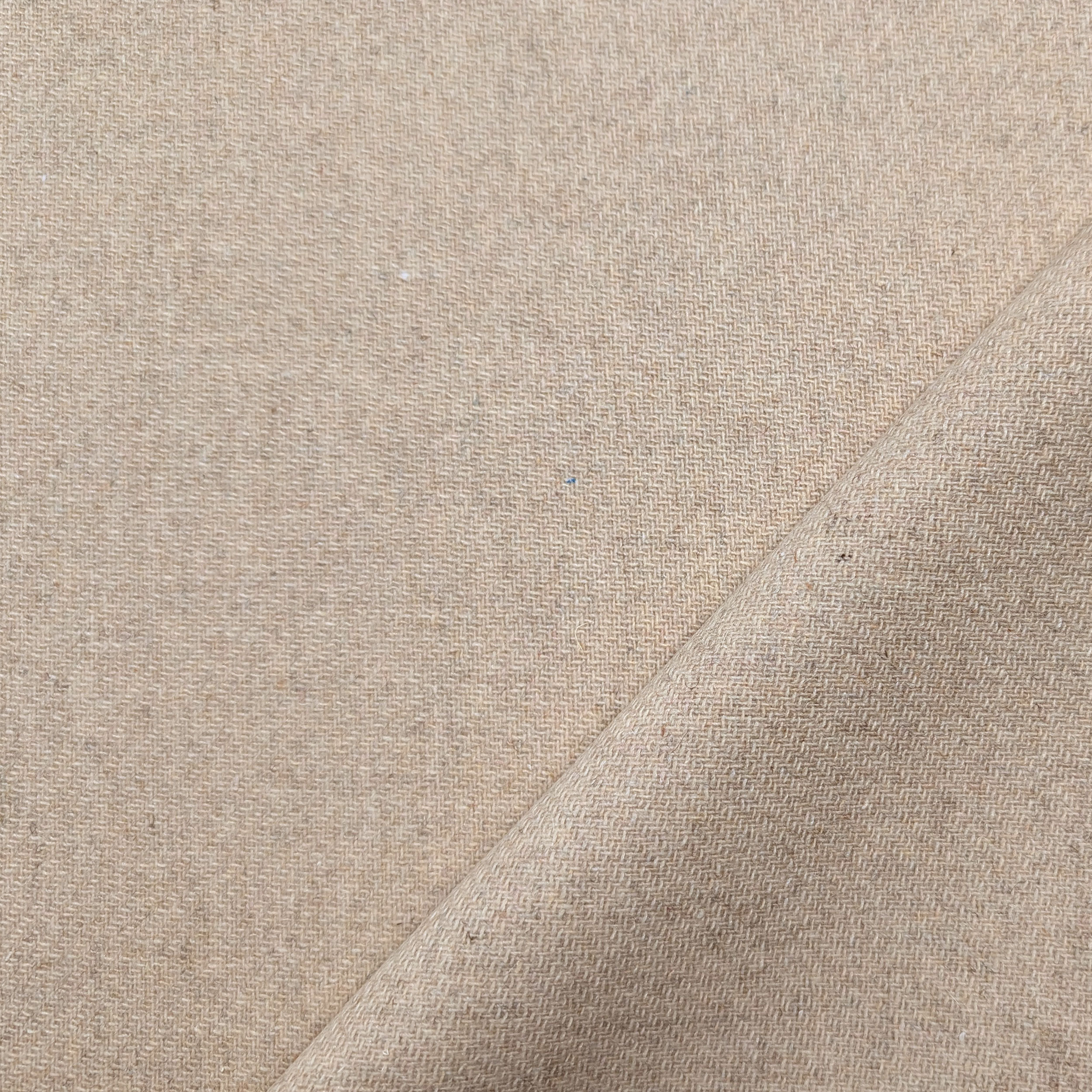 Cappotto Pesante Beige Misto Lana Image