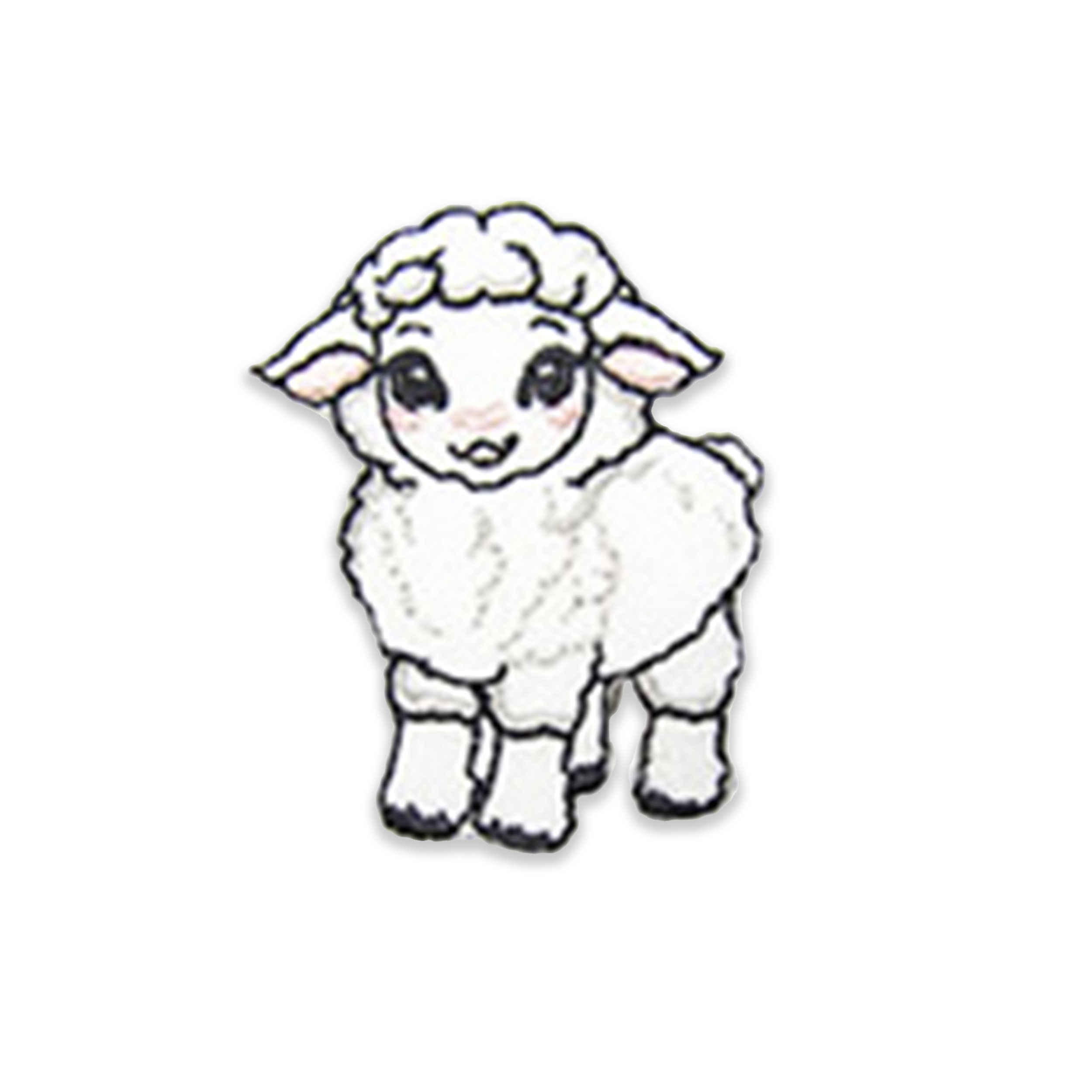 Applicazione Termoadesiva Agnello Image
