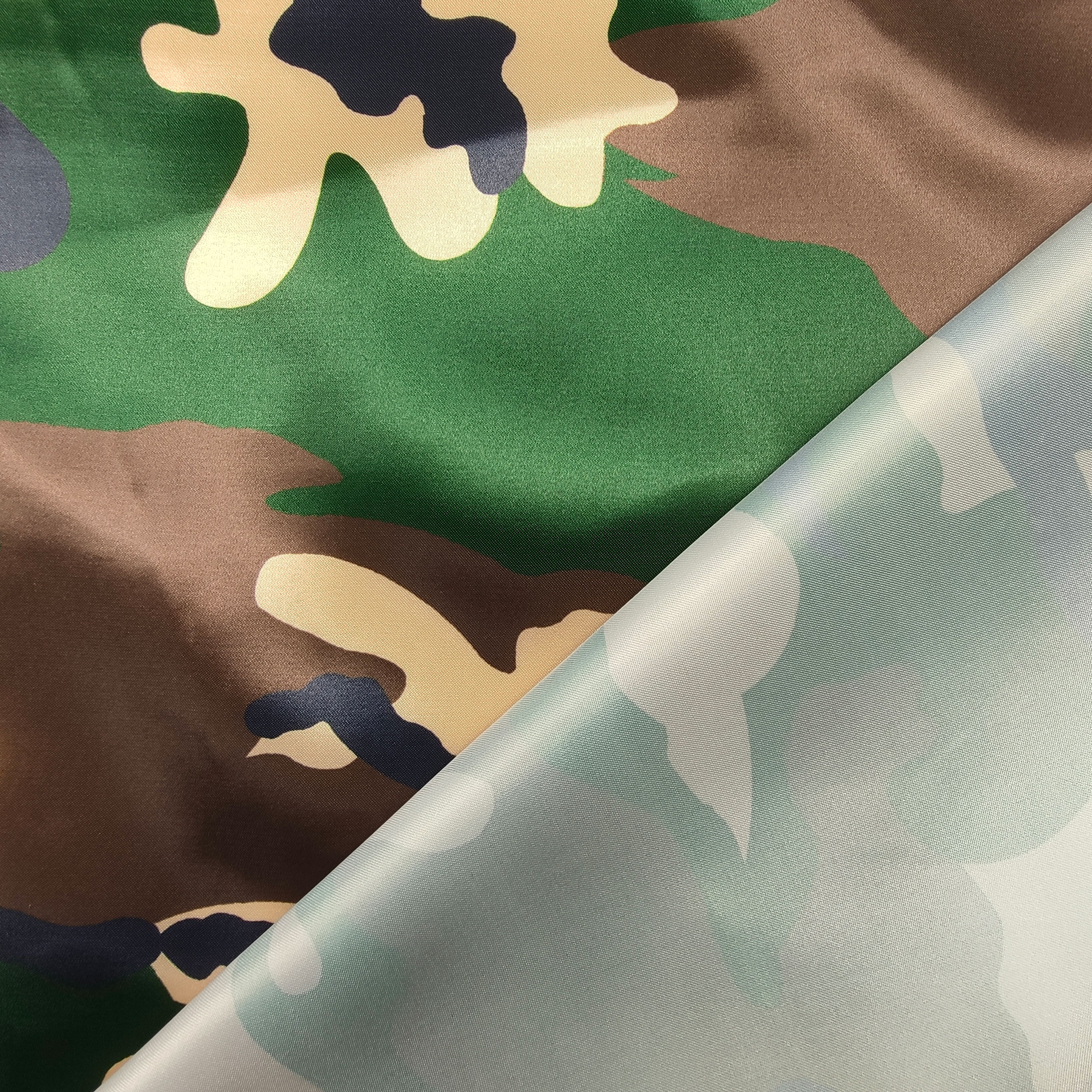 Tessuto Raso Carnevale Militare
