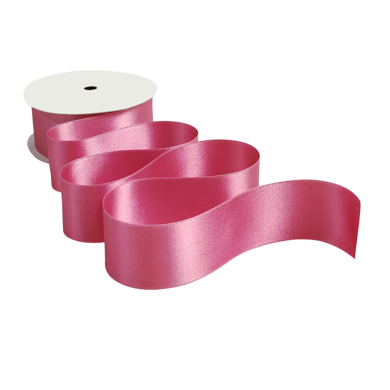 Nastro Raso Gutermann Rotolo Rosa Scuro