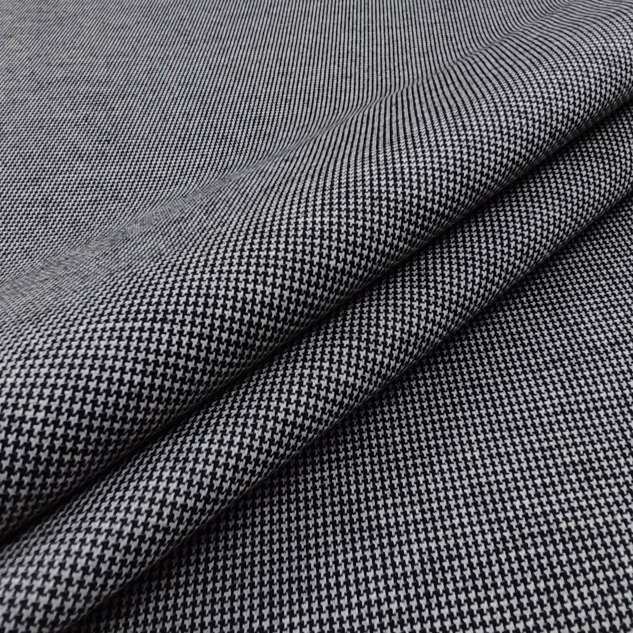 tessuto-scuba-fantasia-pied-de-poule-mini-grigio-nero