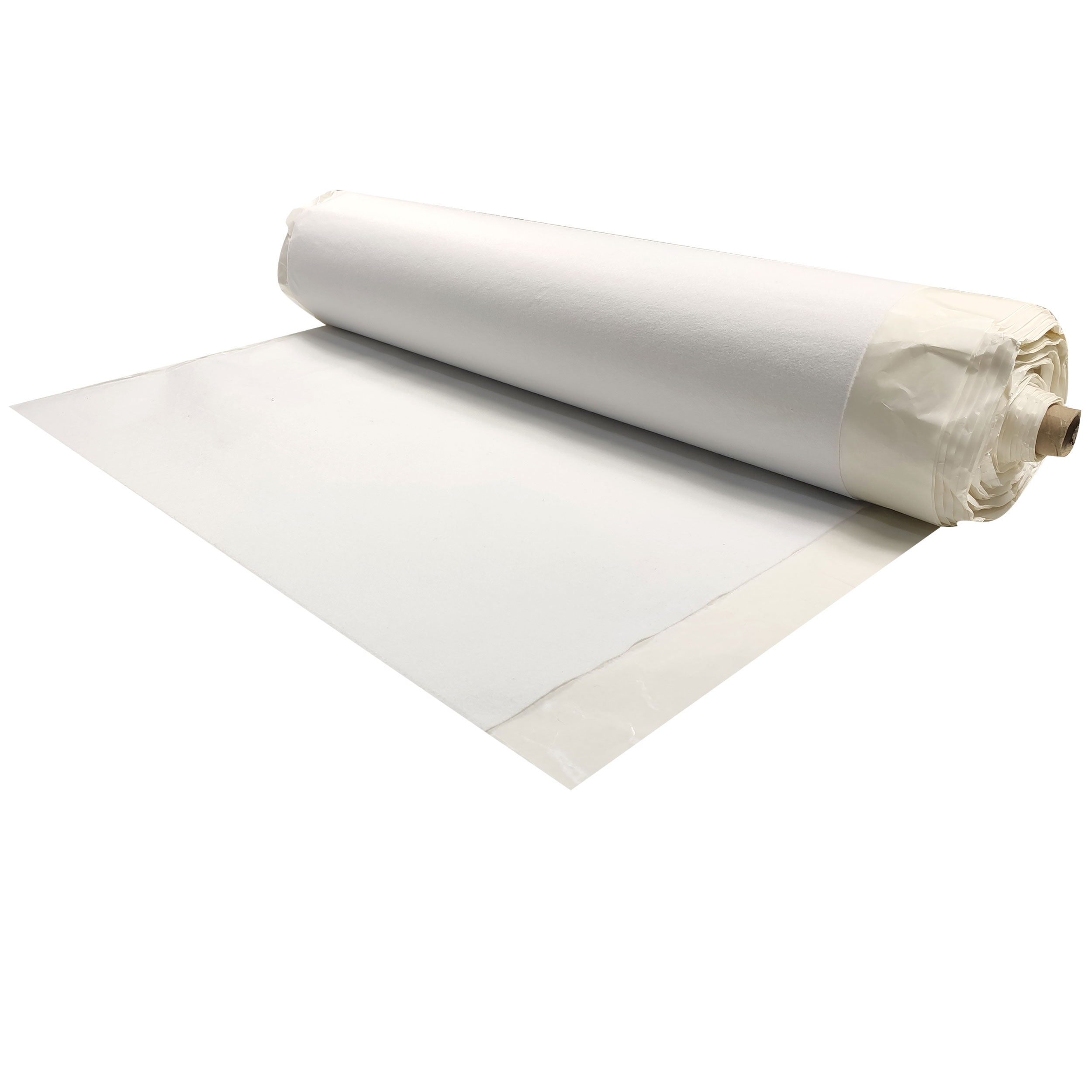 Pannolenci Tinta Unita Adesivo Bianco Image