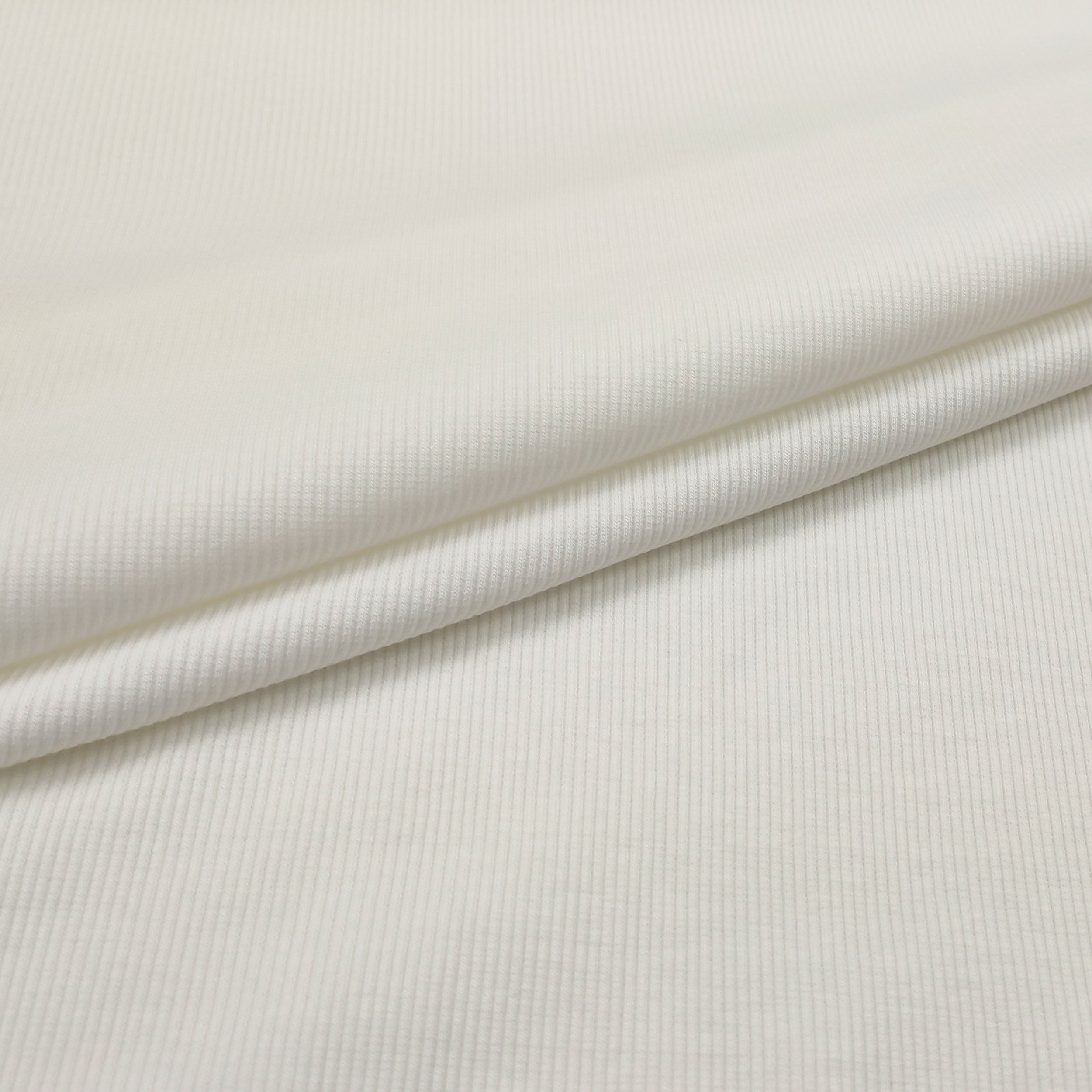 Tessuto Costina Tubolare Elastica Panna - Main Image