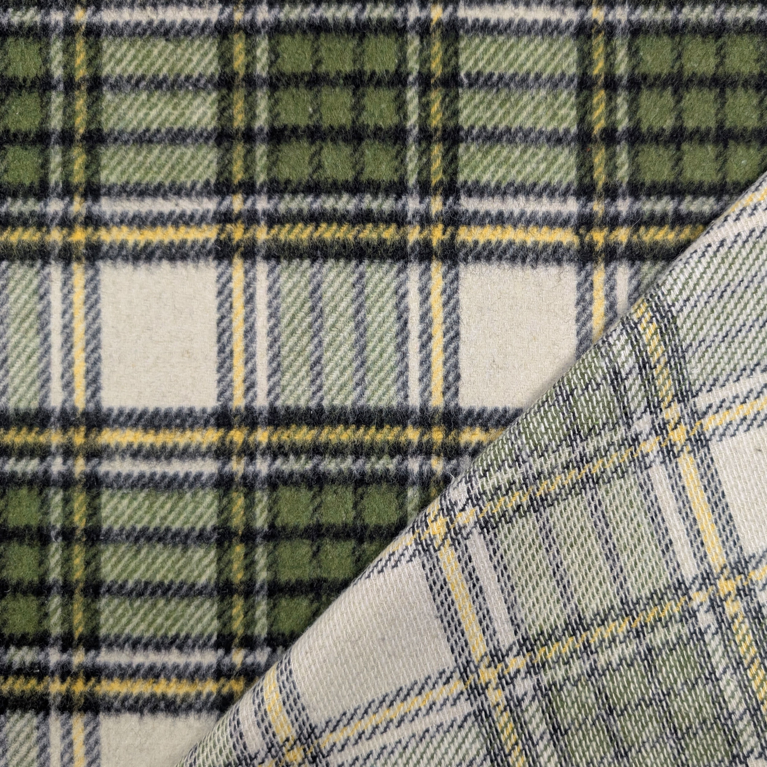 Cappottino Tartan Verde e Giallo Image