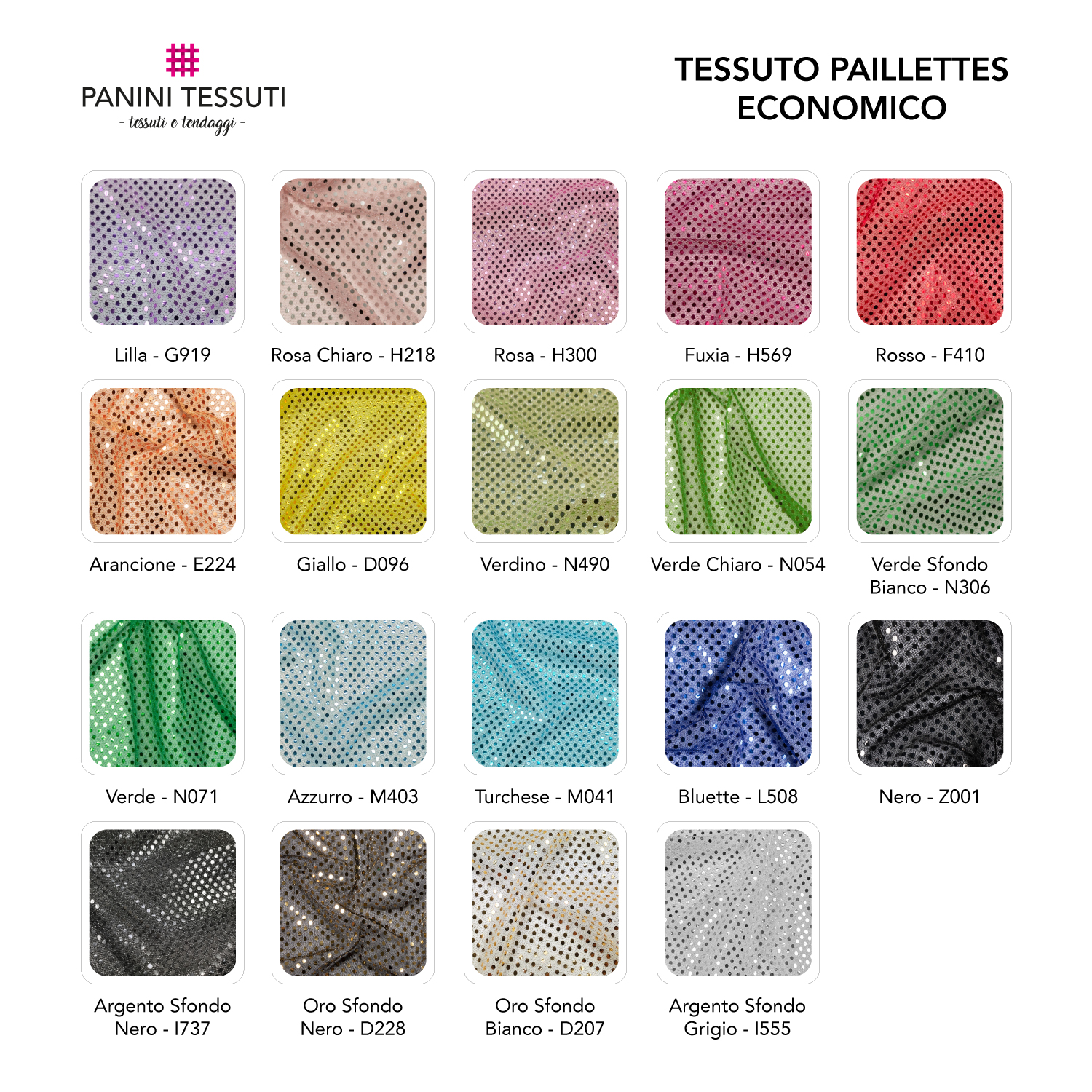 Tessuto Paillettes Economico Image