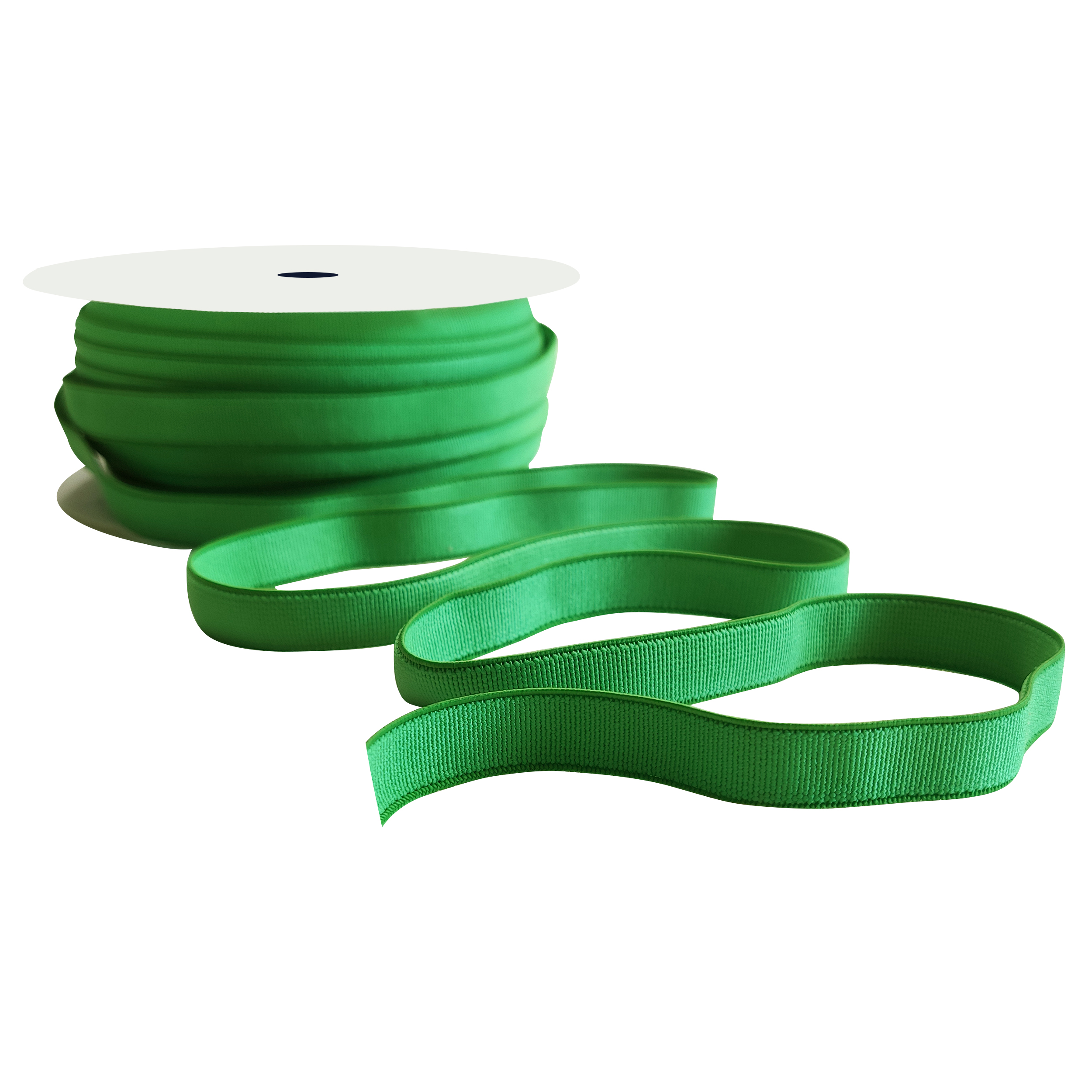 nastro elastico 10 mm verde al metro