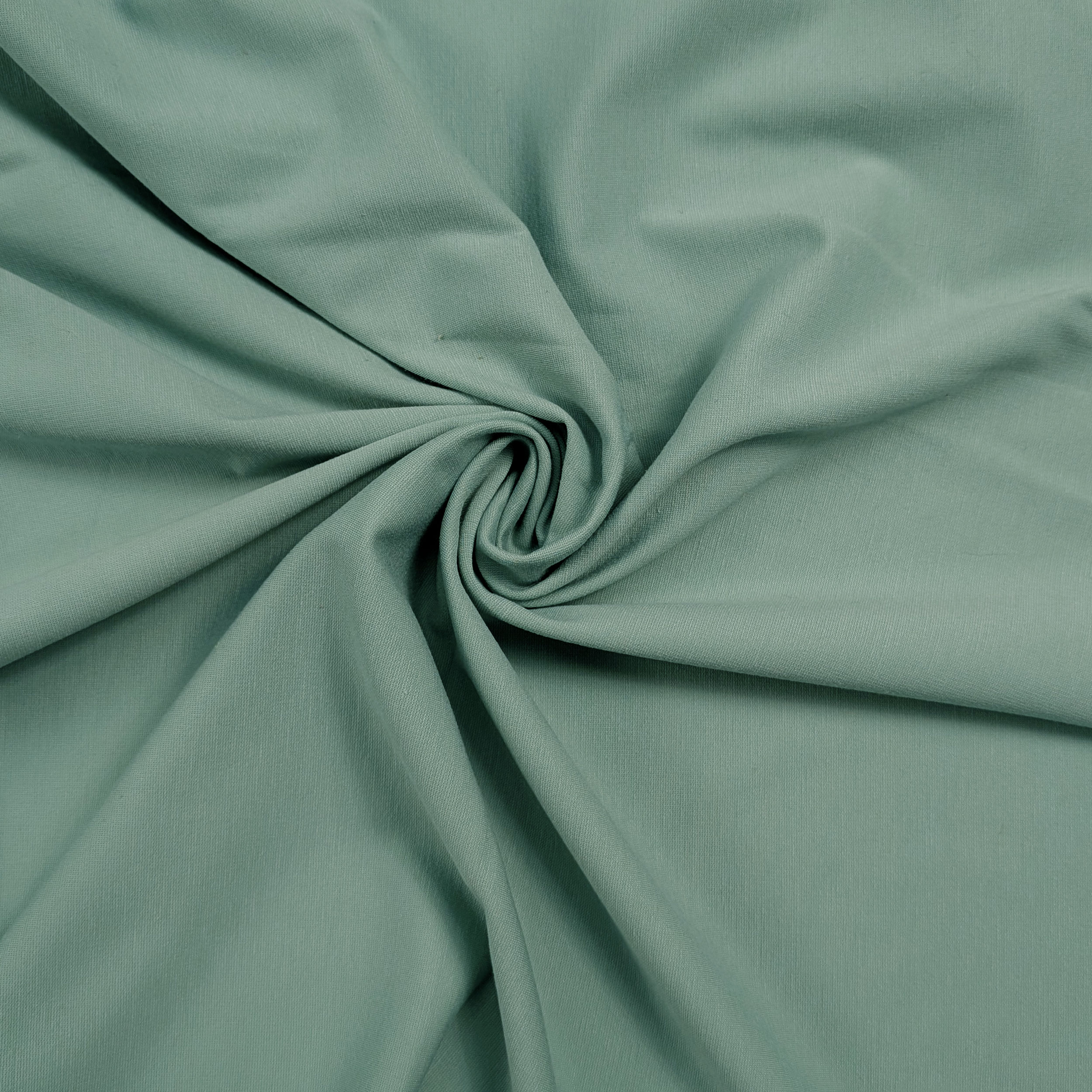 Ritaglio Tessuto Maglia Punto Milano Verde Acqua 90x150 cm Image