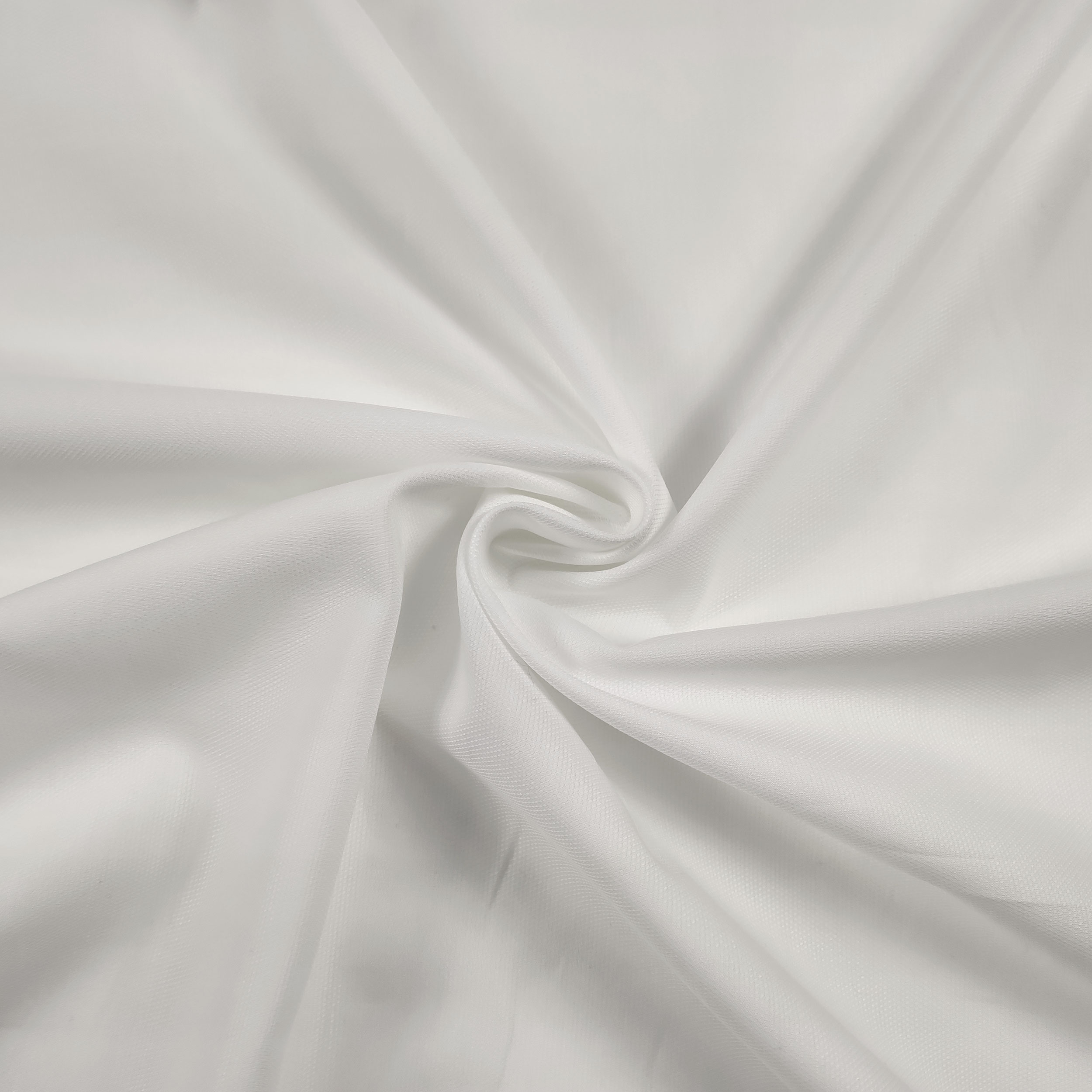 Cotone Piquet Camiceria Bianco