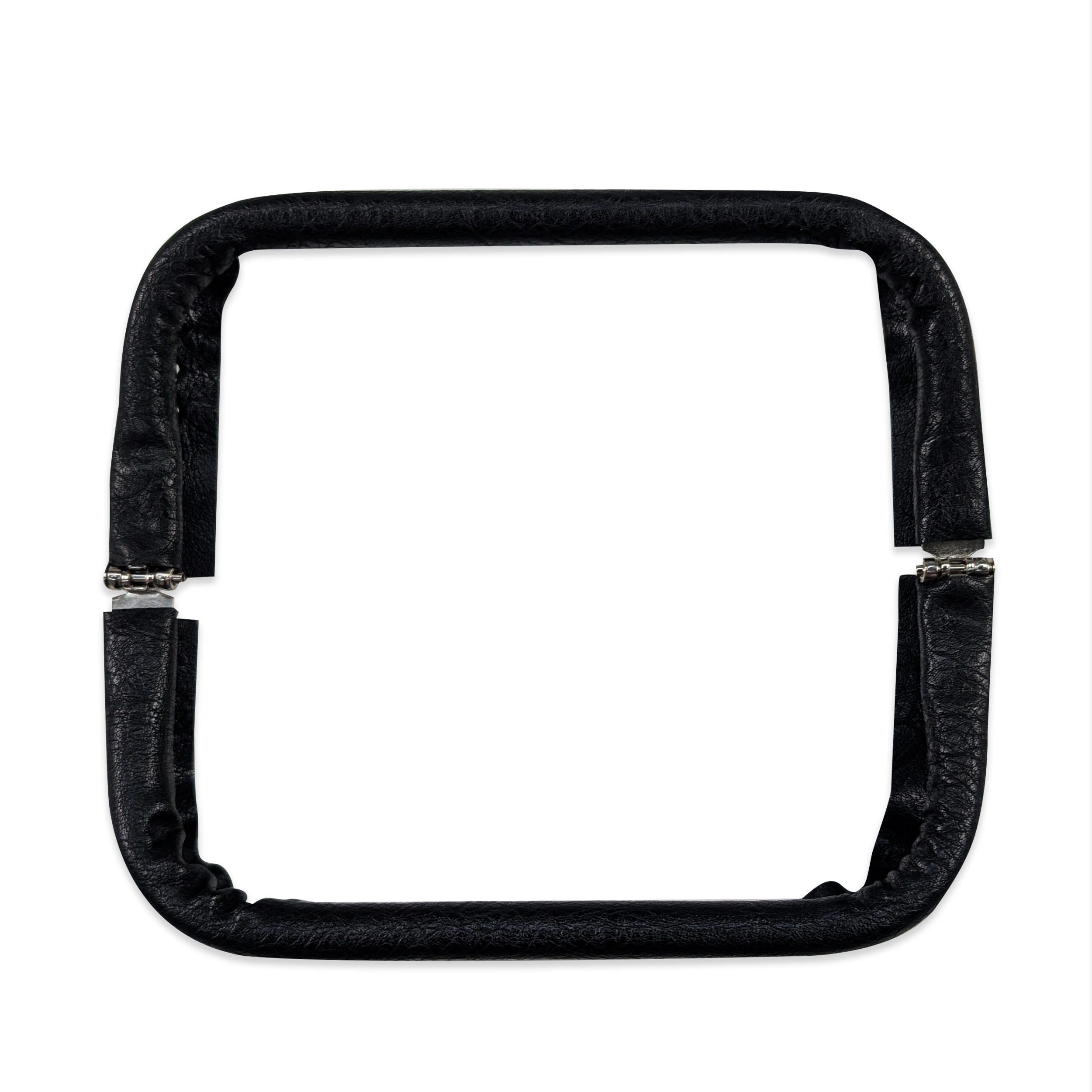 Chiusura a Molle Finta Pelle Nera per Borsa Clutch Image