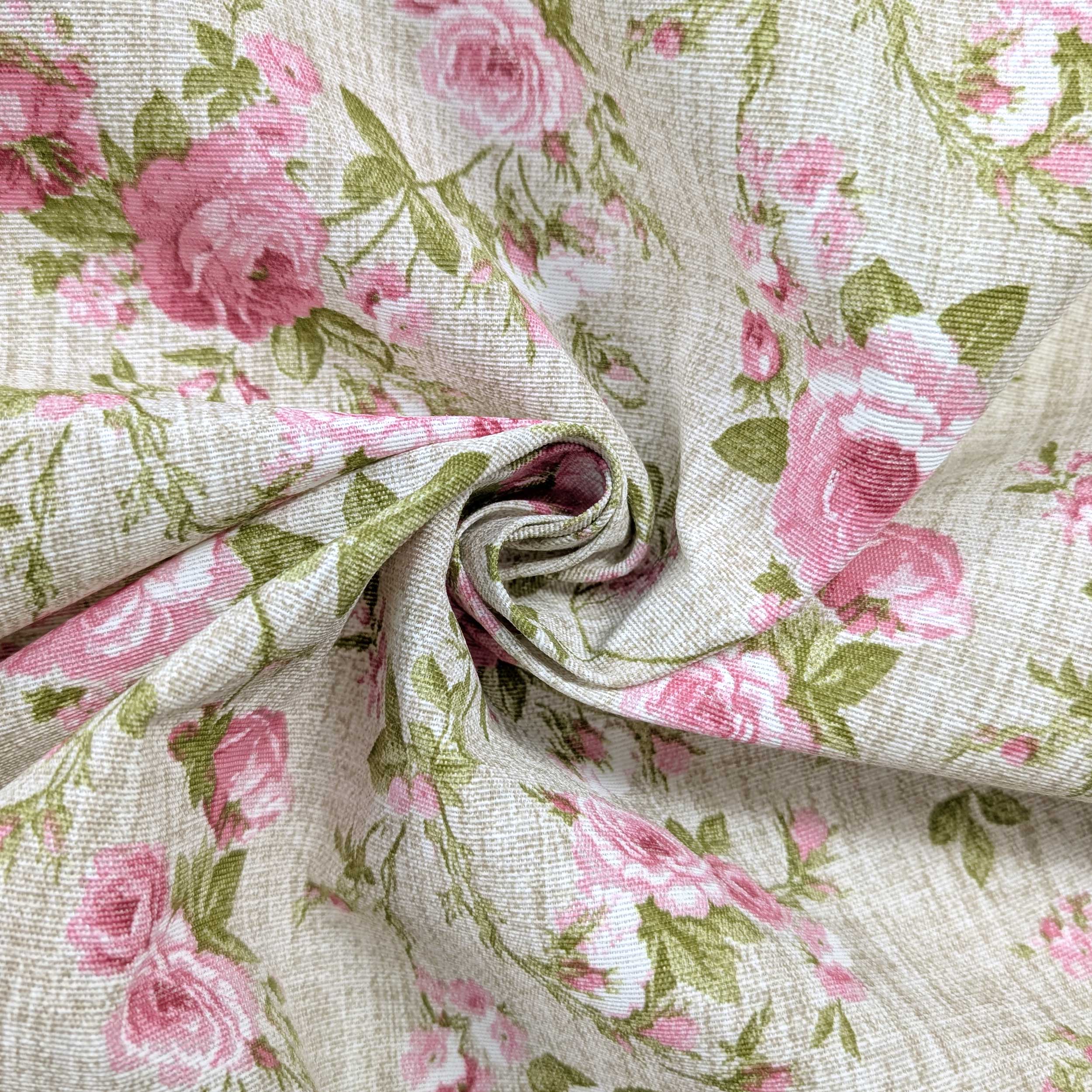 Panama Fantasia Rose Sfondo Beige Image