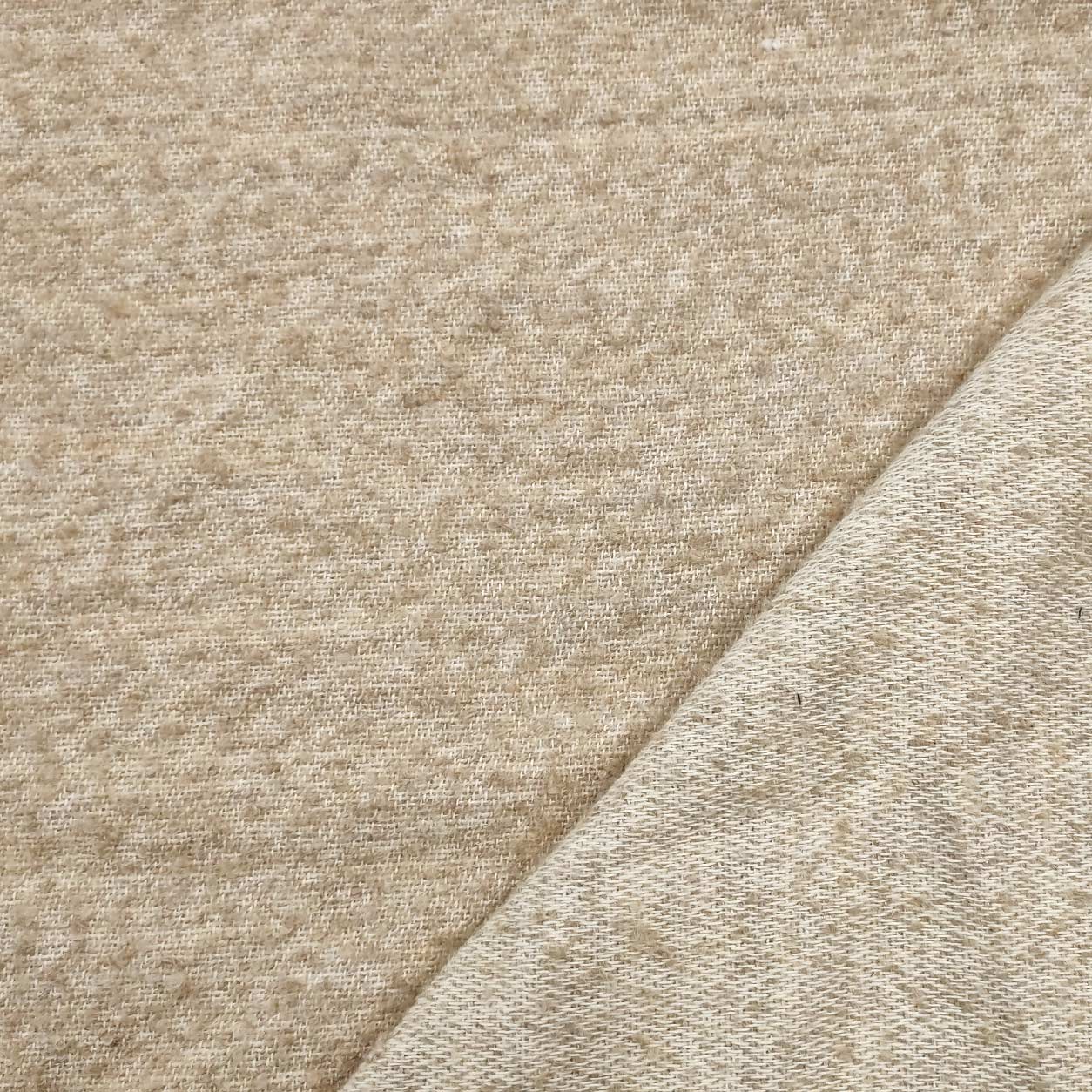 stoffa per maglie beige floccato