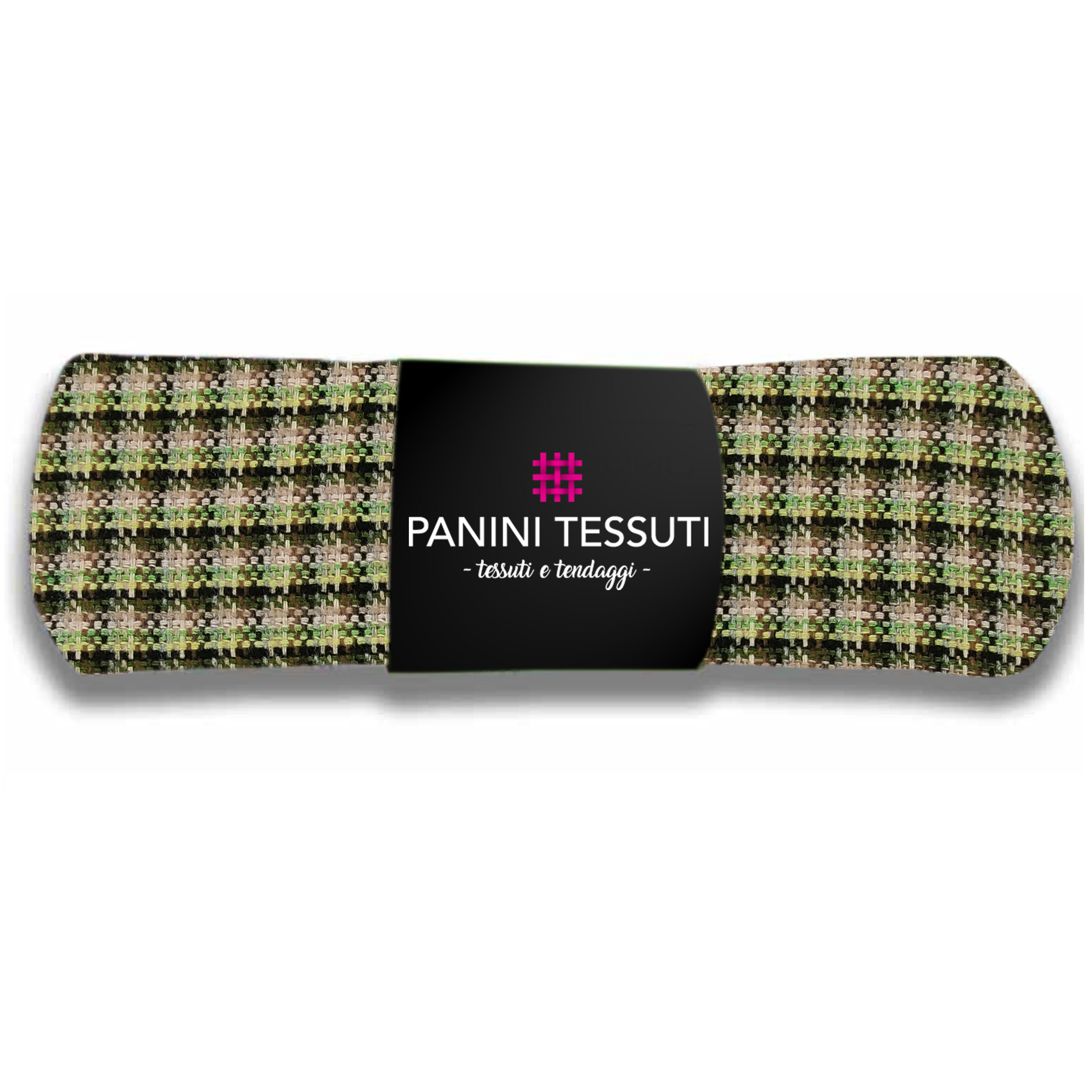 Scampolo Tartan Verde e Giallo