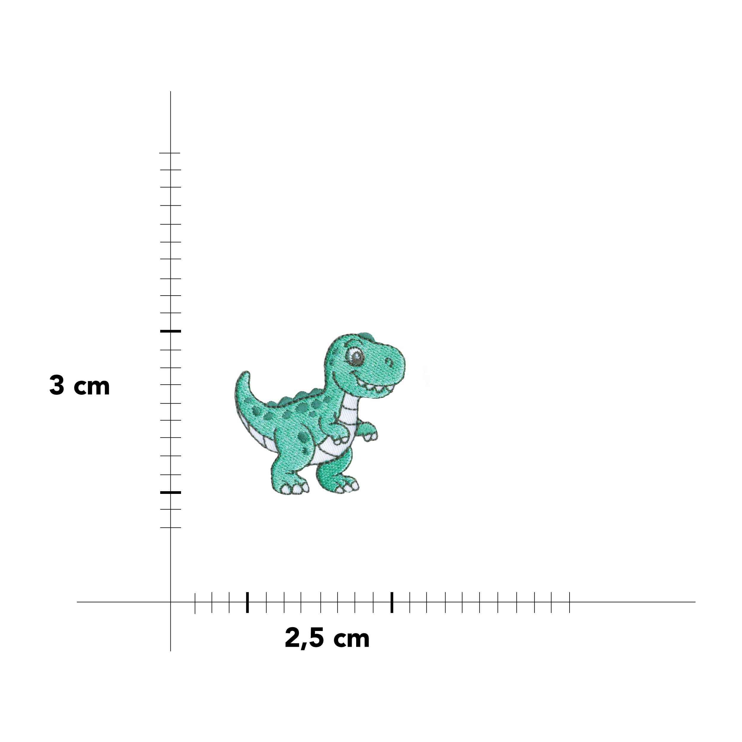 Applicazione Termoadesiva T-Rex Verde Image