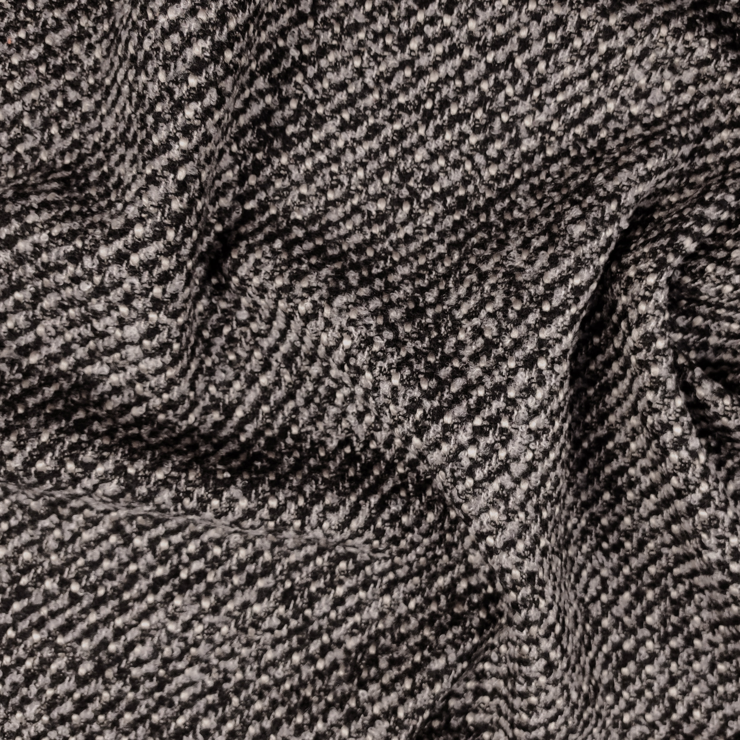 Cappotto Tweed Beige e Nero