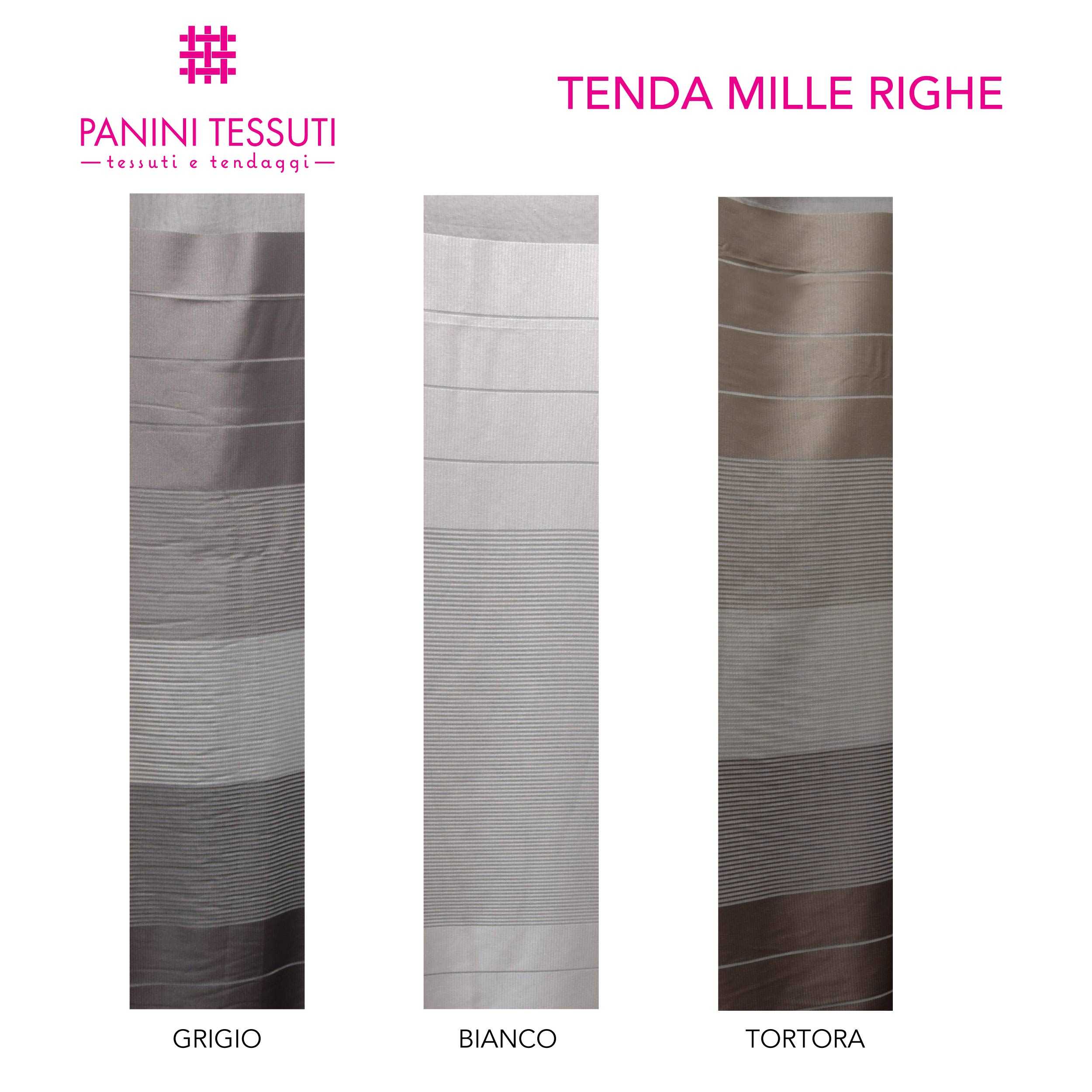 Tenda Mille Righe Tabella Colore