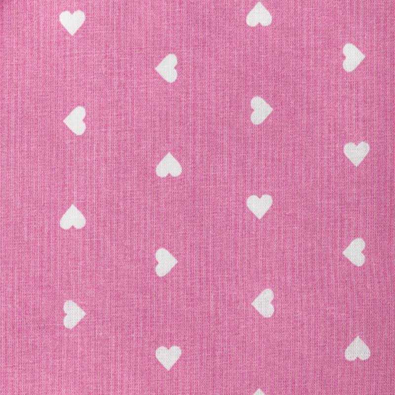 tessuto-cotone-cuori-bianchi-sfondo-rosa 1