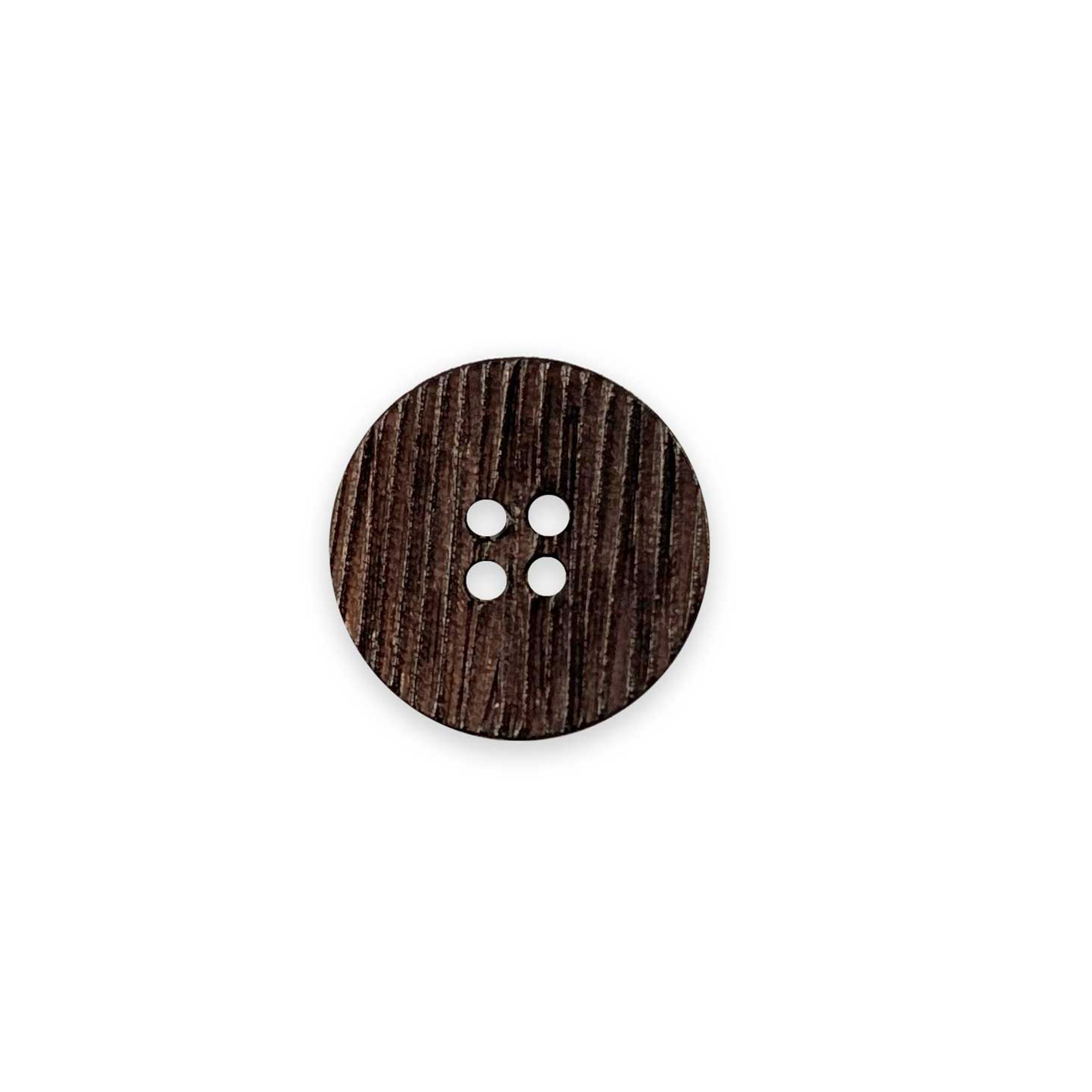Bottone in Legno Striato 4 Fori Lin 34 Image